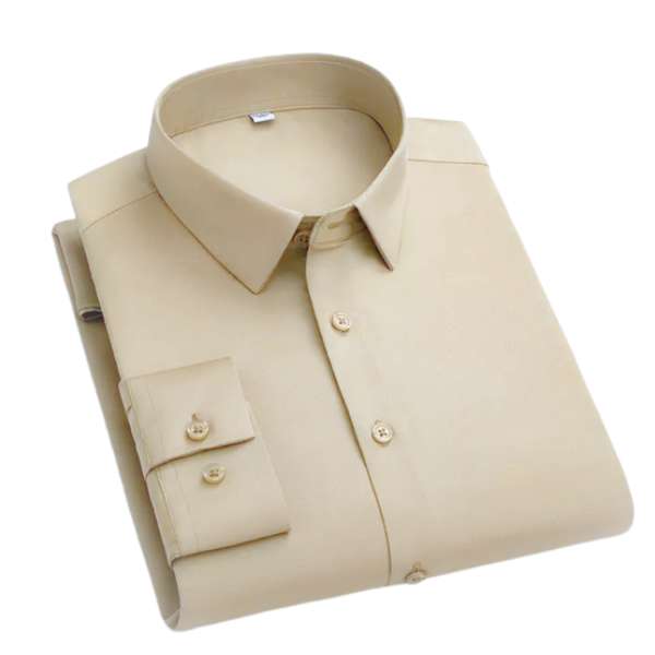 BlackTree Frankshop Pure Cotton Casual Cotton Beige Color Shirt for Man