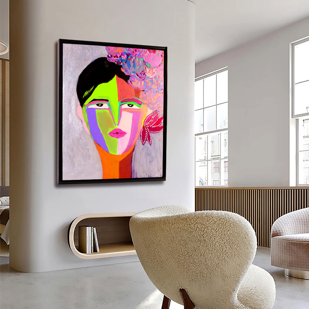 Ash Designs Serenity In Bloom Handmade Large Portrait - view 2