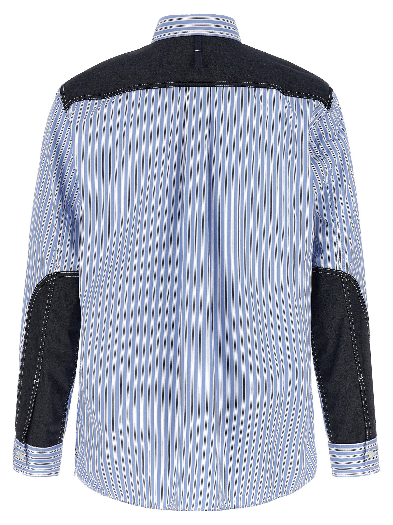 Junya Watanabe Denim Insert Shirt – 100% cotton - view 2