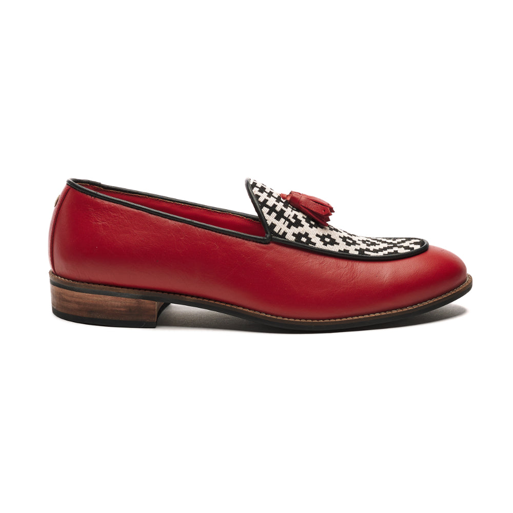 Men crimson – Banjaaran India Texo Loafer for Men – Crimson (discontinued)