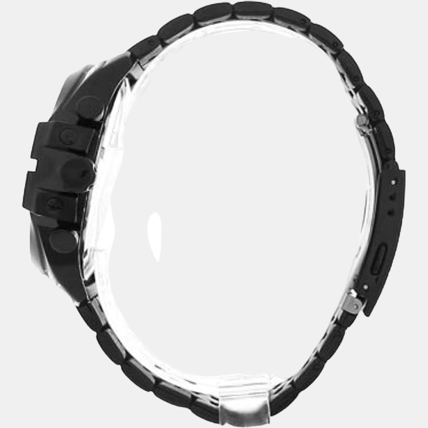 Diesel Baby Chief Men Quartz Black Dial Chronograph Stainless Steel Watch DZ4617 - view 5
