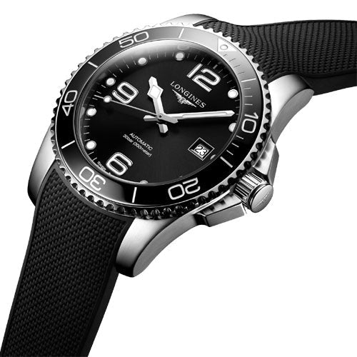 Longines Hydroconquest Sunray Black Dial Men 41mm - view 2