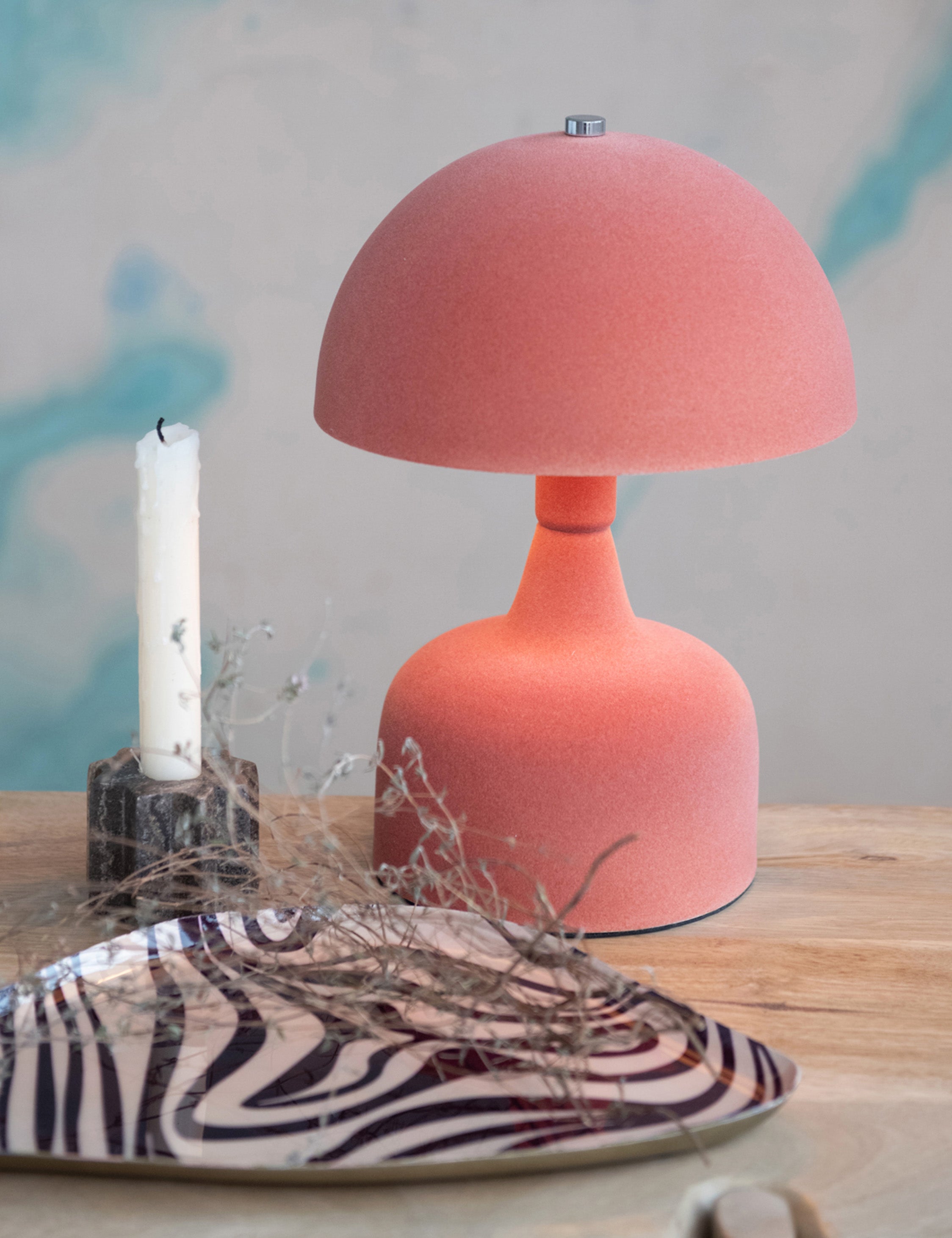 Lulu and Georgia Royo Table Lamp – Red - view 2