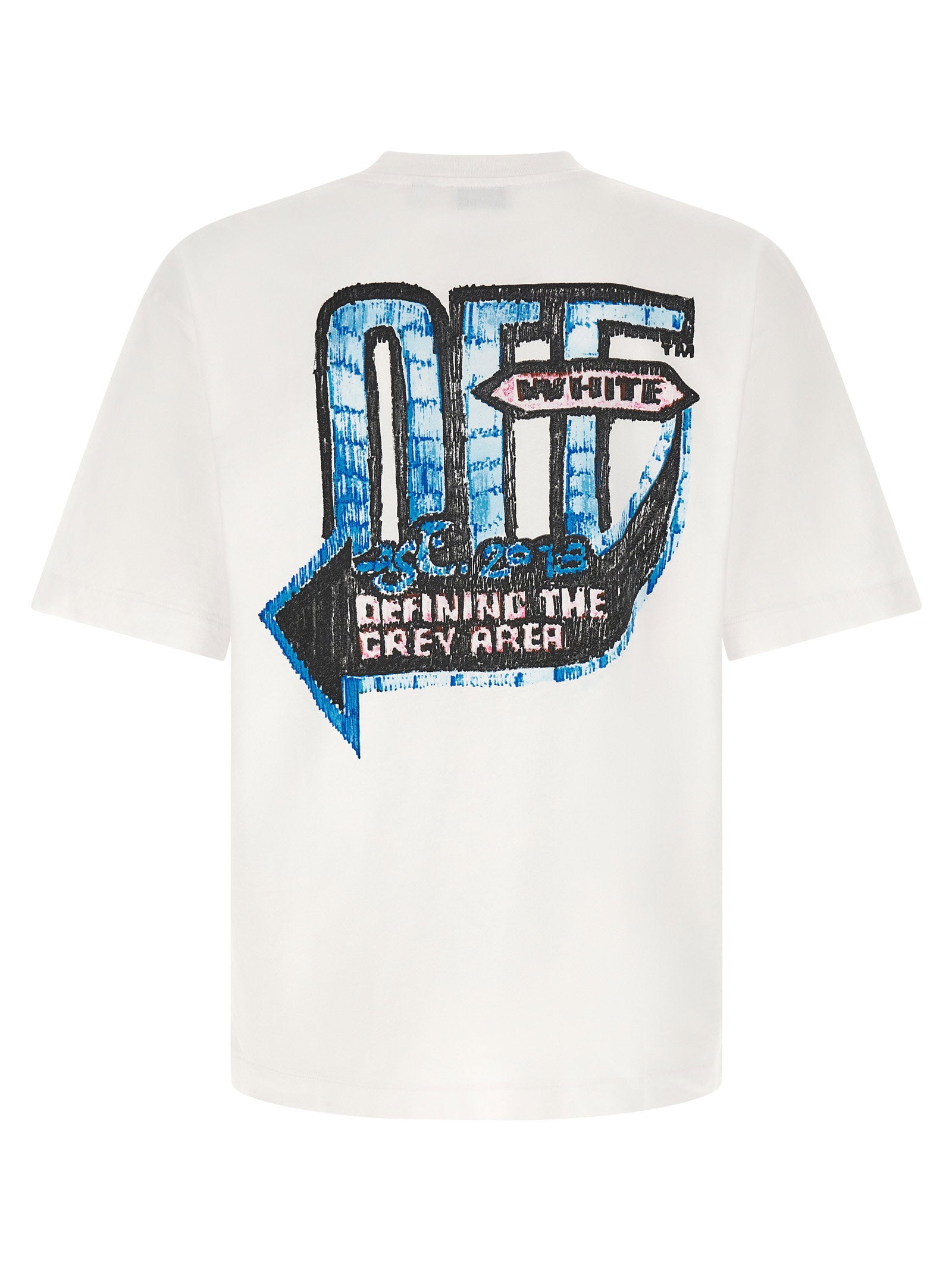 Off White Off Adv Skate T-shirt – 100% cotton - view 2