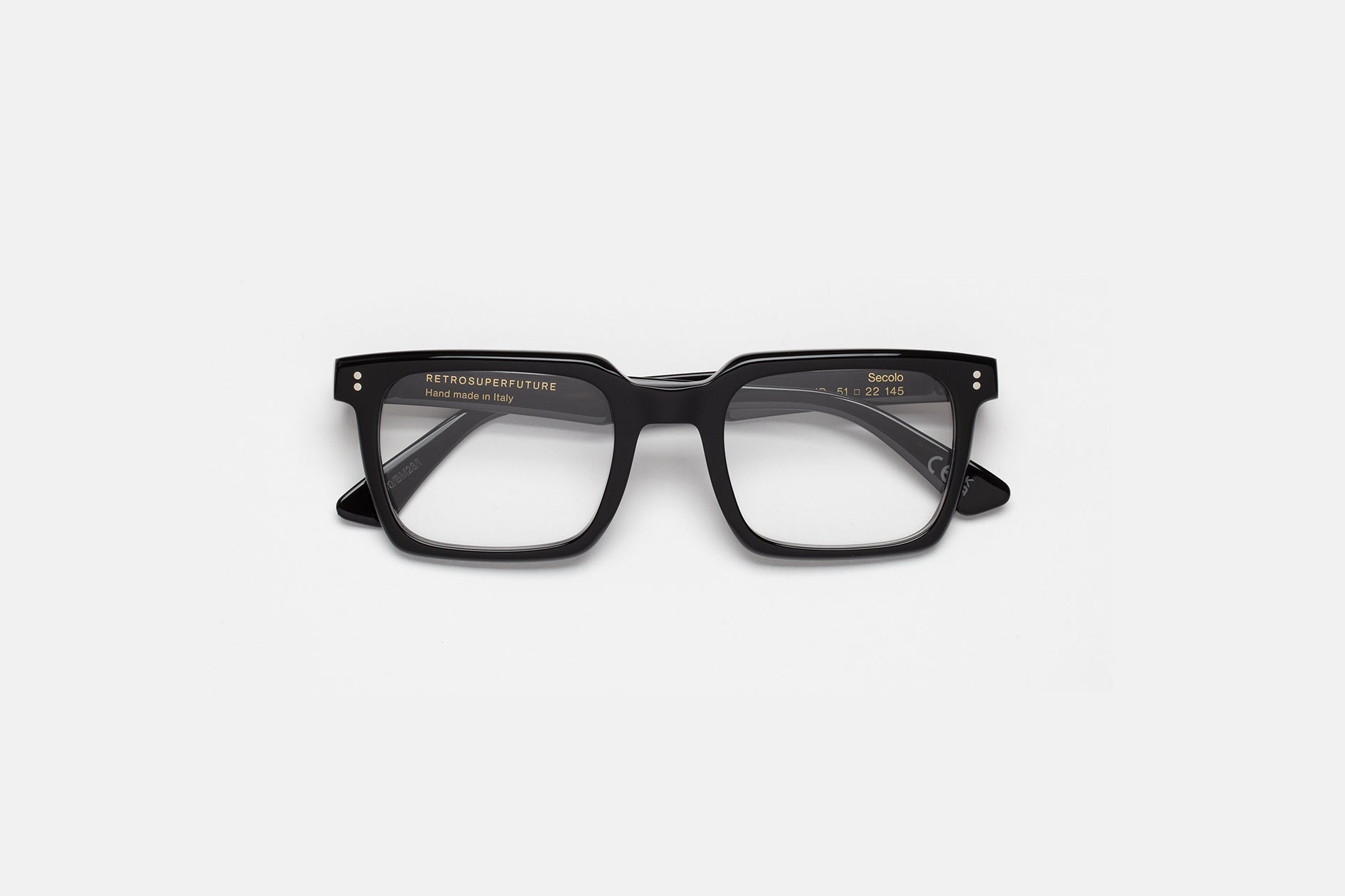 RETROSUPERFUTURE Secolo Optical Nero