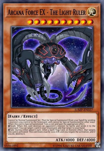 Yu-Gi-Oh! Arcana Force EX - The Light Ruler - SP13-EN044 - Starfoil Rare - 1st Edition