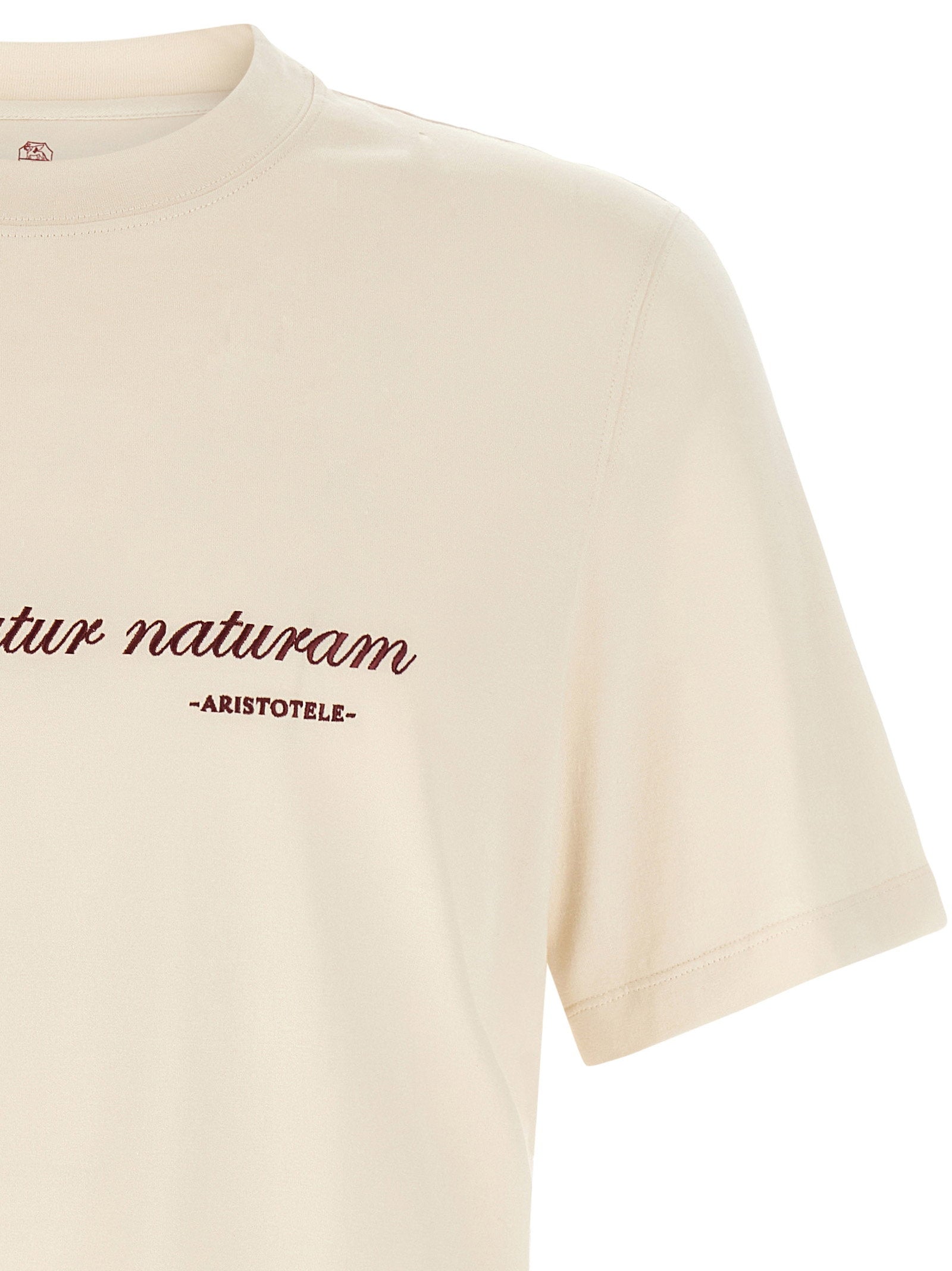 Brunello Cucinelli Ars Imitatur Naturam T-shirt - view 3