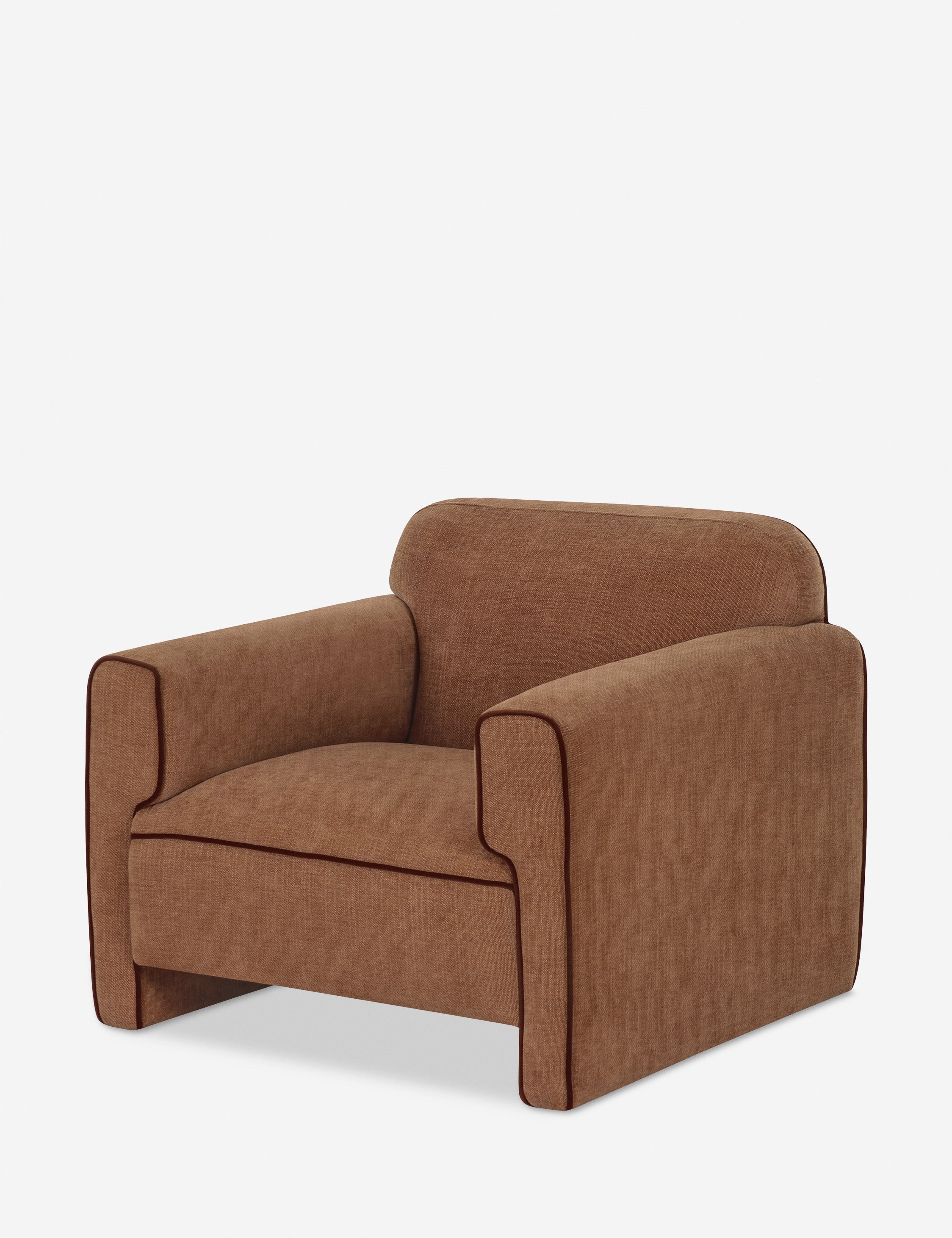 Lulu and Georgia Romy Accent Chair – Light Brown - view 2