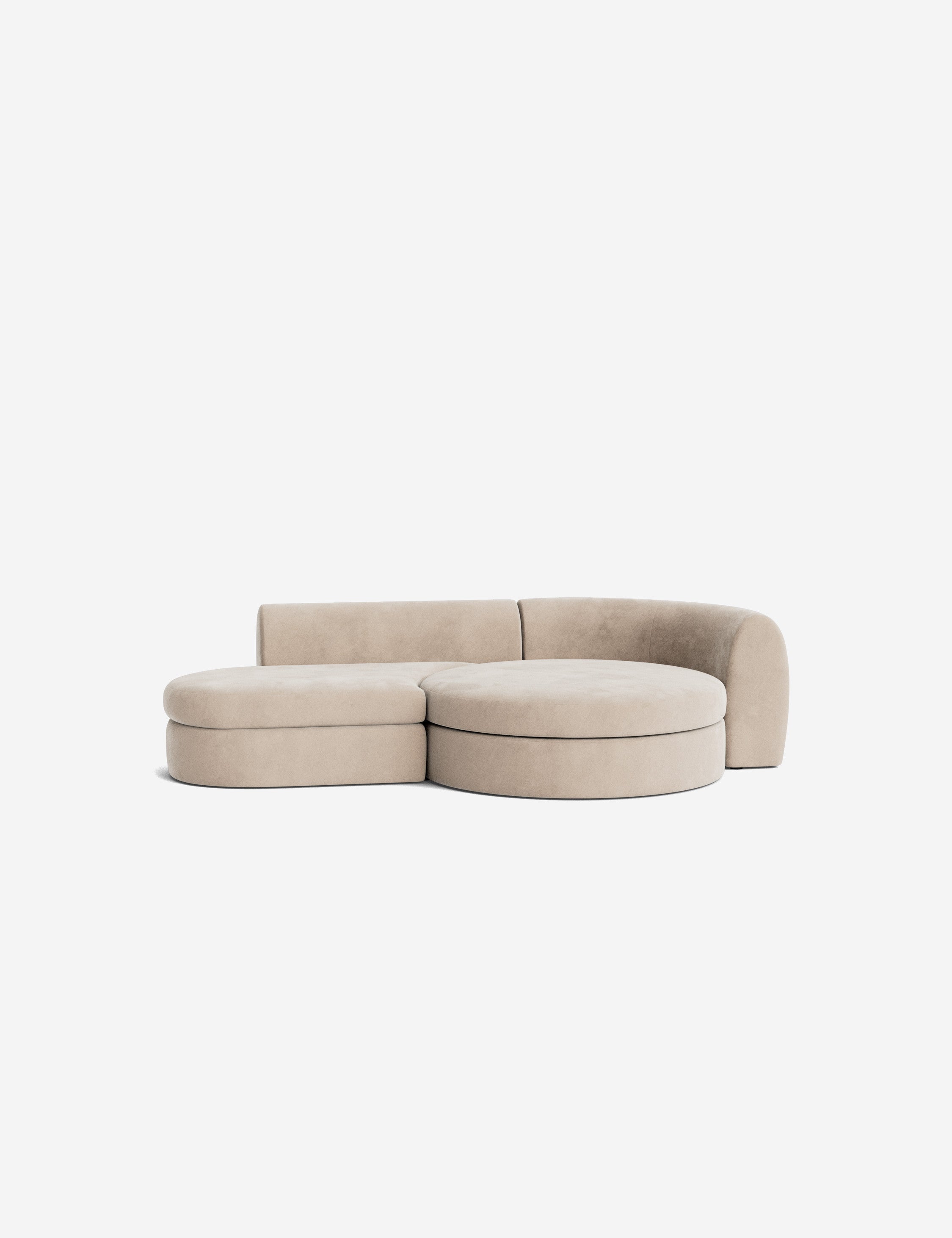Lulu and Georgia Buckley Modular Chaise Sectional Sofa - view 60