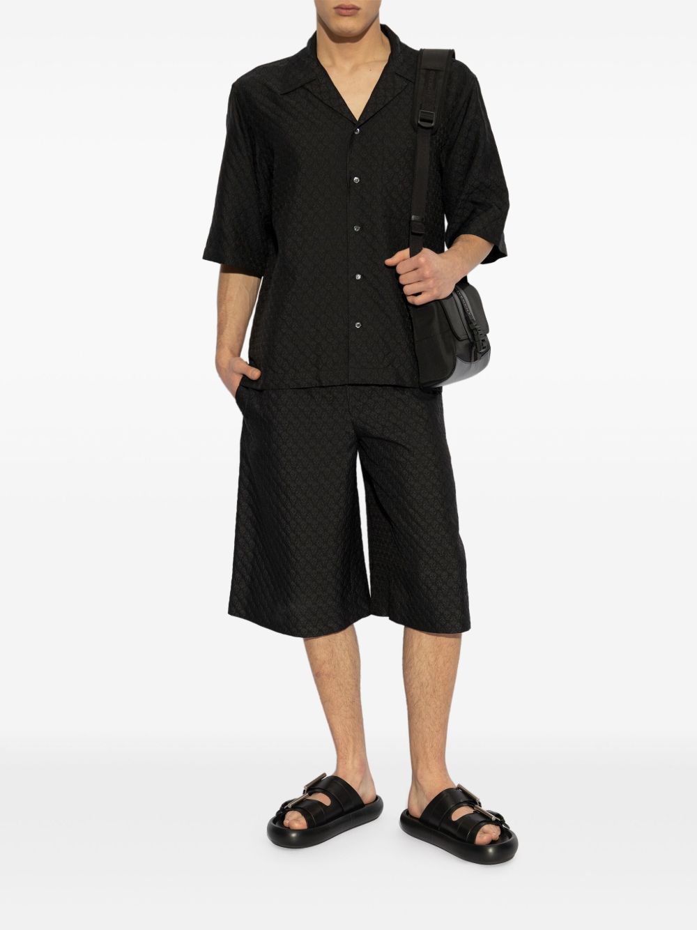 Alexander McQueen Jacquard Bermuda shorts - view 5