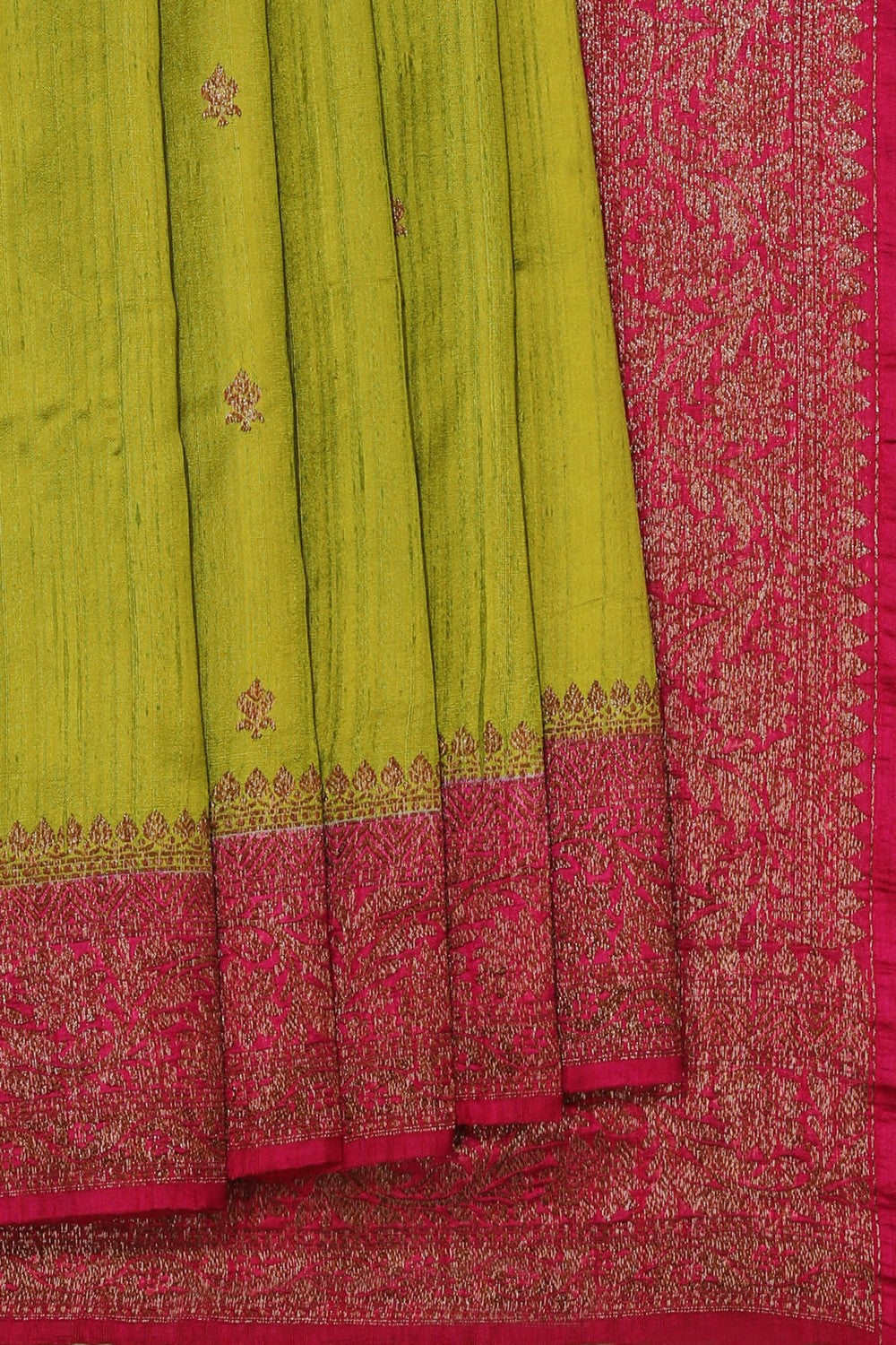 Kalanjali Dupion Silk Handloom Banarasi Saree