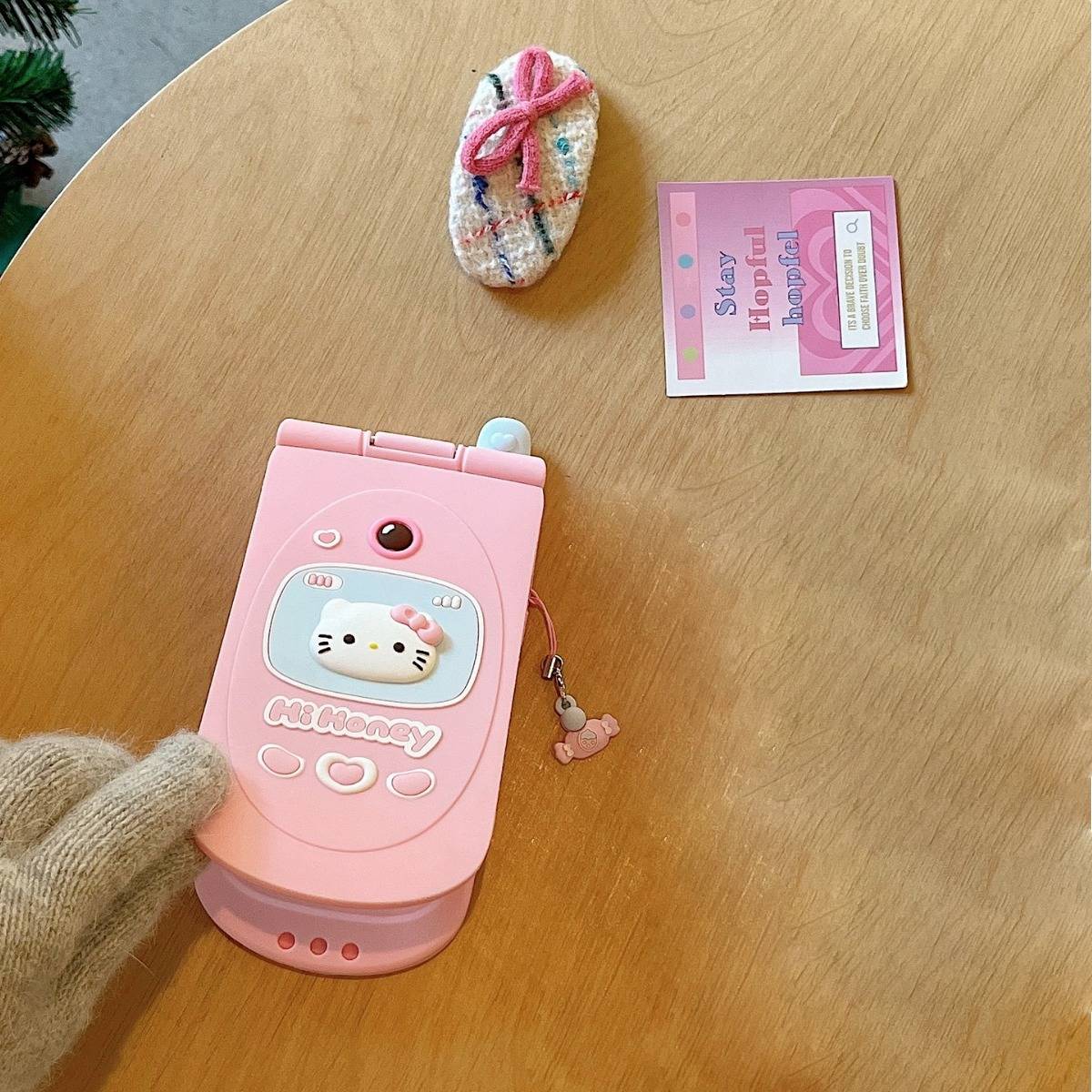 Peeperly Cute Melody Kitty Cat Flip Mirror Case - view 4