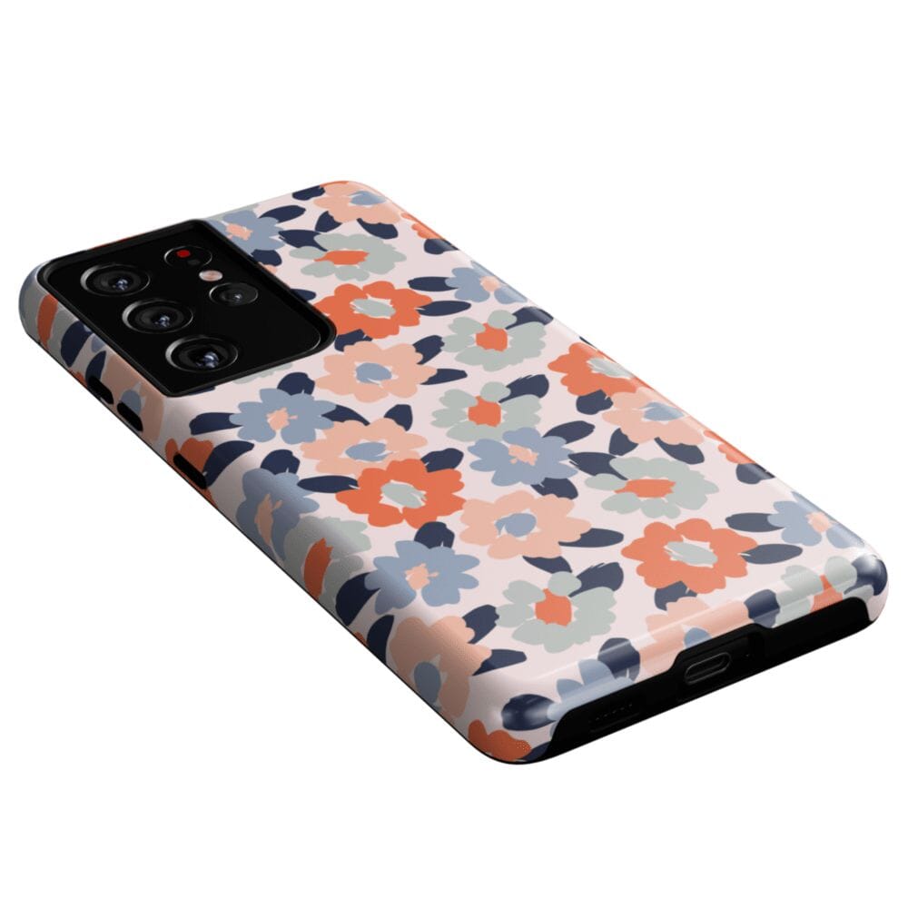 Casetry Field of Flowers | Pastel Floral Samsung Case - view 29