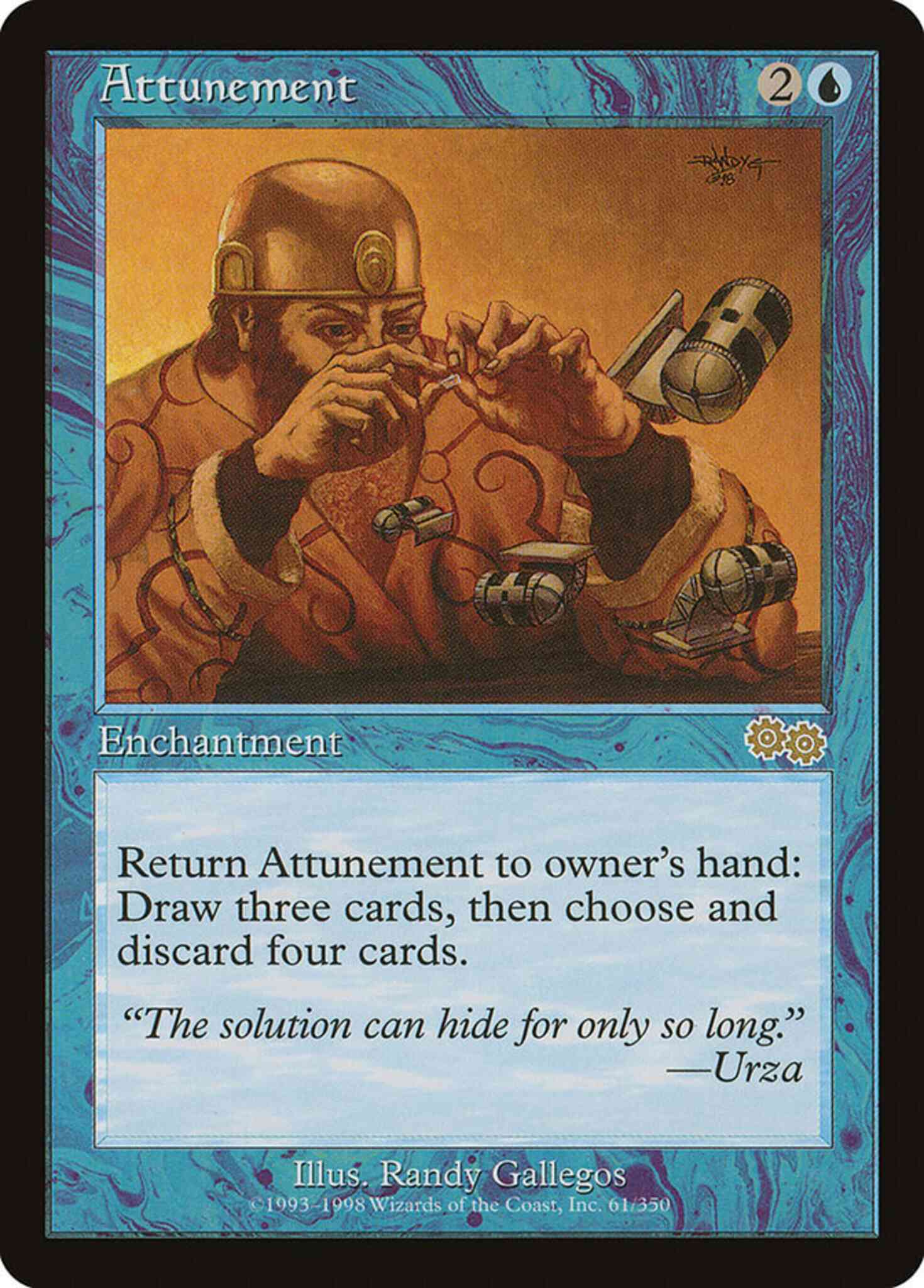 Attunement 61 – Magic Attunement [61] [Urza's Saga] [Non-Foil]