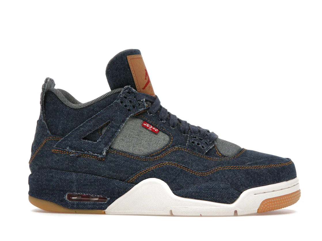 Nike Air Jordan 4 'LEVIS Denim' – Blue