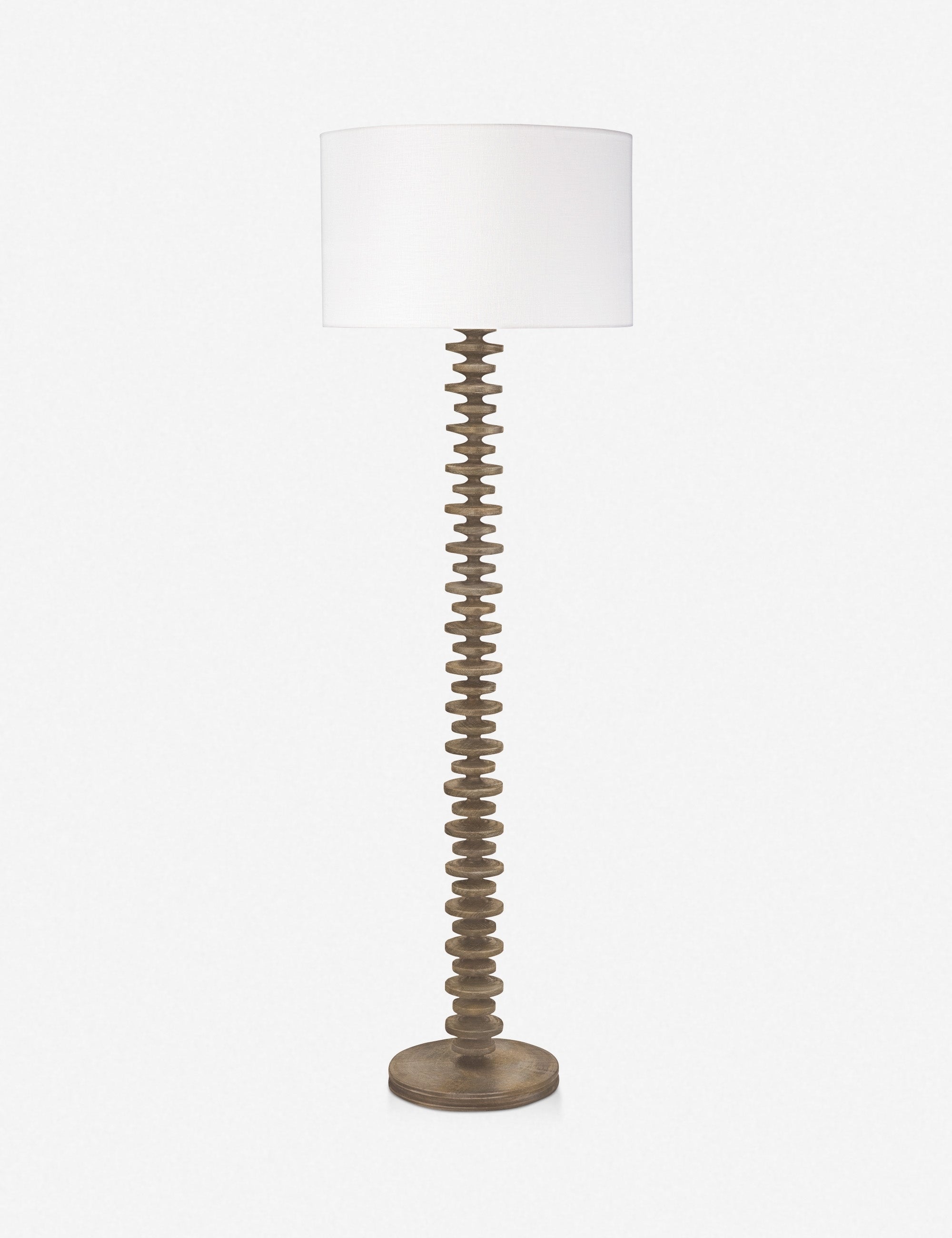 Lulu and Georgia Fishbone Floor Lamp by Regina Andrew - view 2