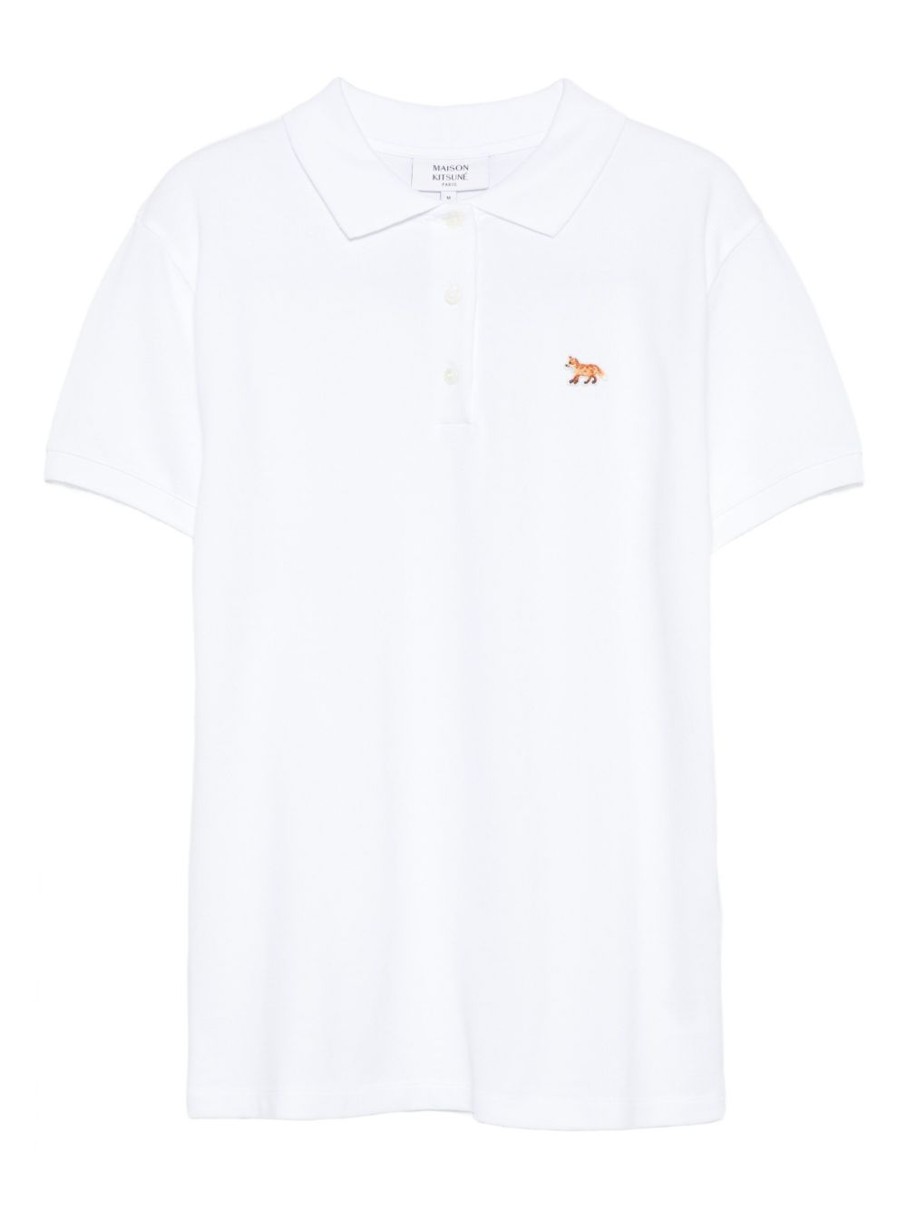 Maison Kitsuné Baby Fox-motif Polo Top – Cotton 100%