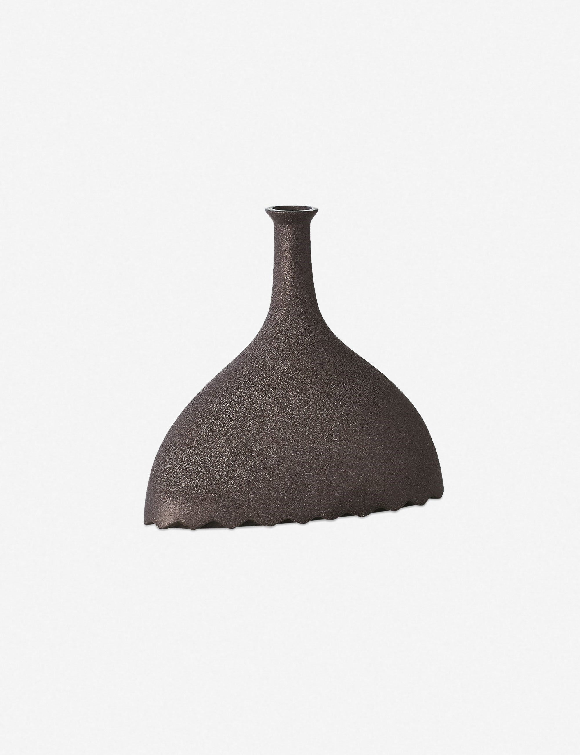 Lulu and Georgia Noelle Geometric Decorative Vase, Black by Lemieux et Cie
