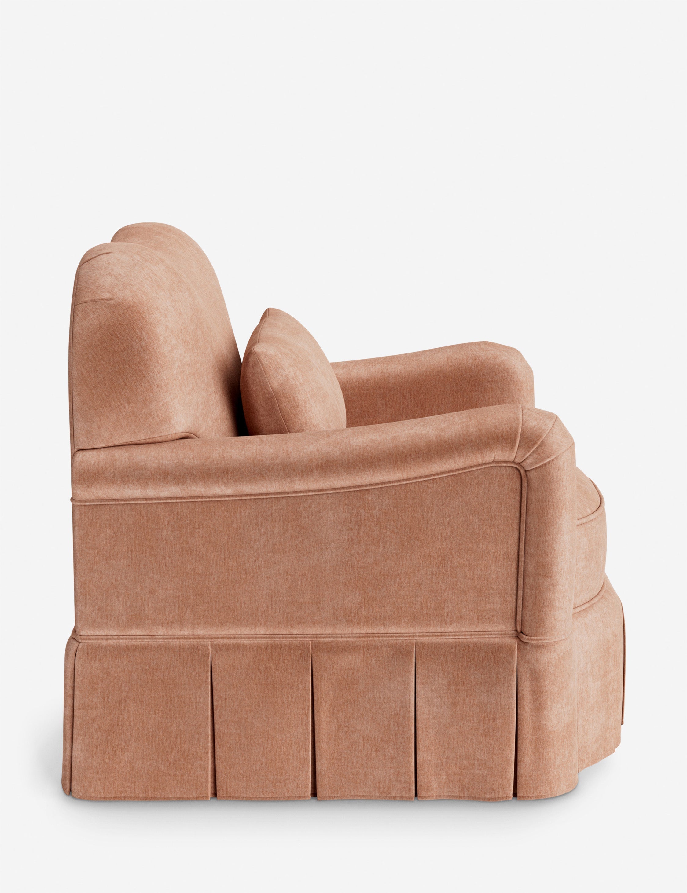 Lulu and Georgia Middleton Skirted Accent Chair by Ginny Macdonald - view 75