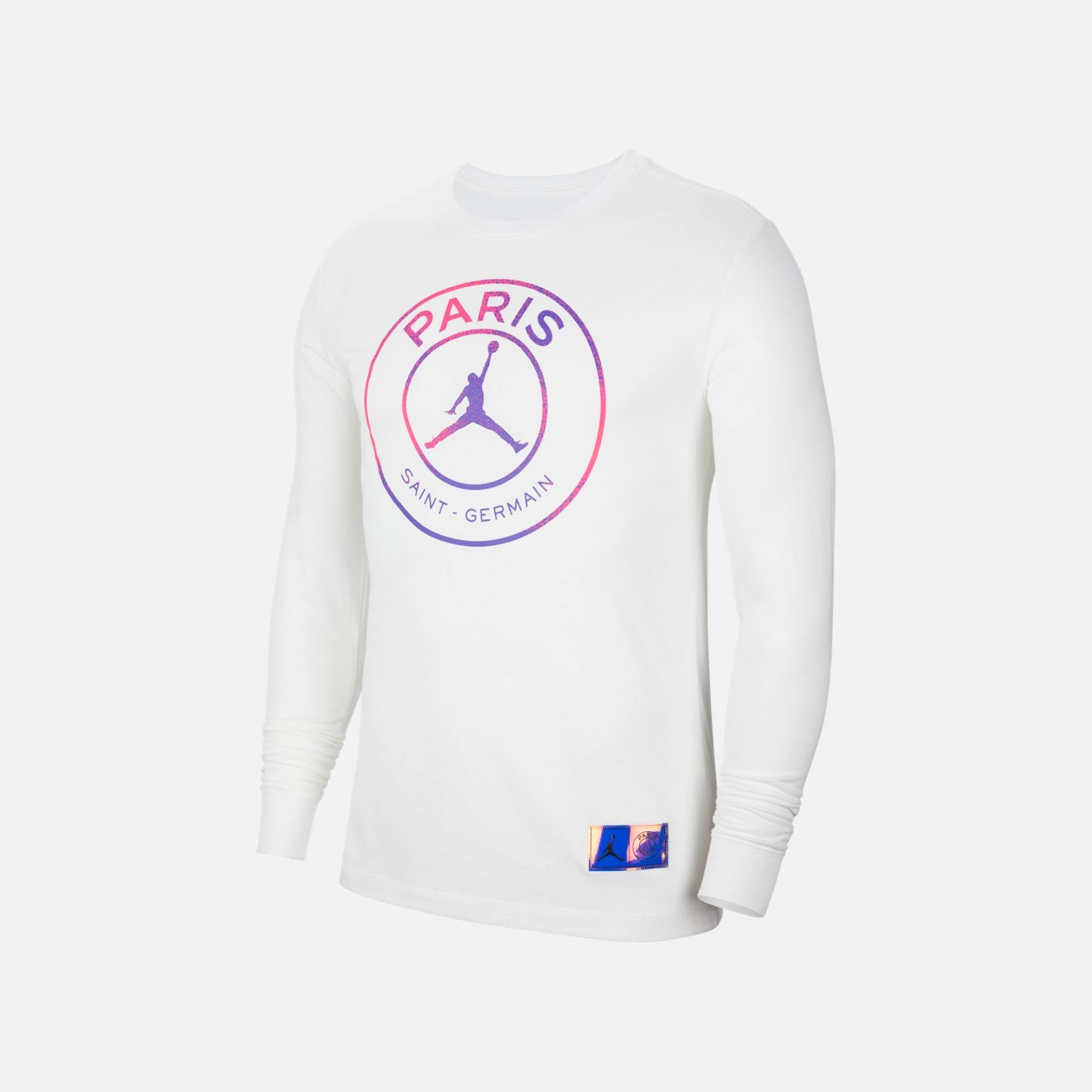 Nike | PSG LONG SLEEVE T-SHIRT WHITE - view 4
