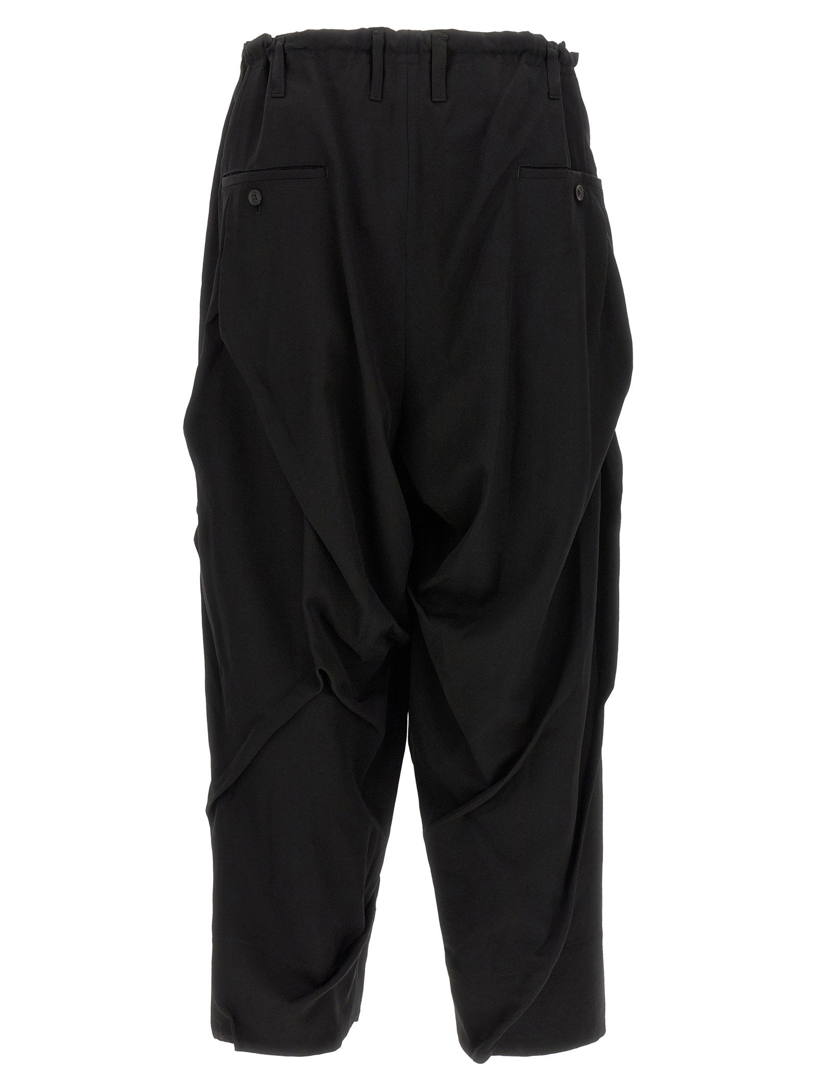 Yohji Yamamoto Tuck Pants Pants – 100% wool - view 2