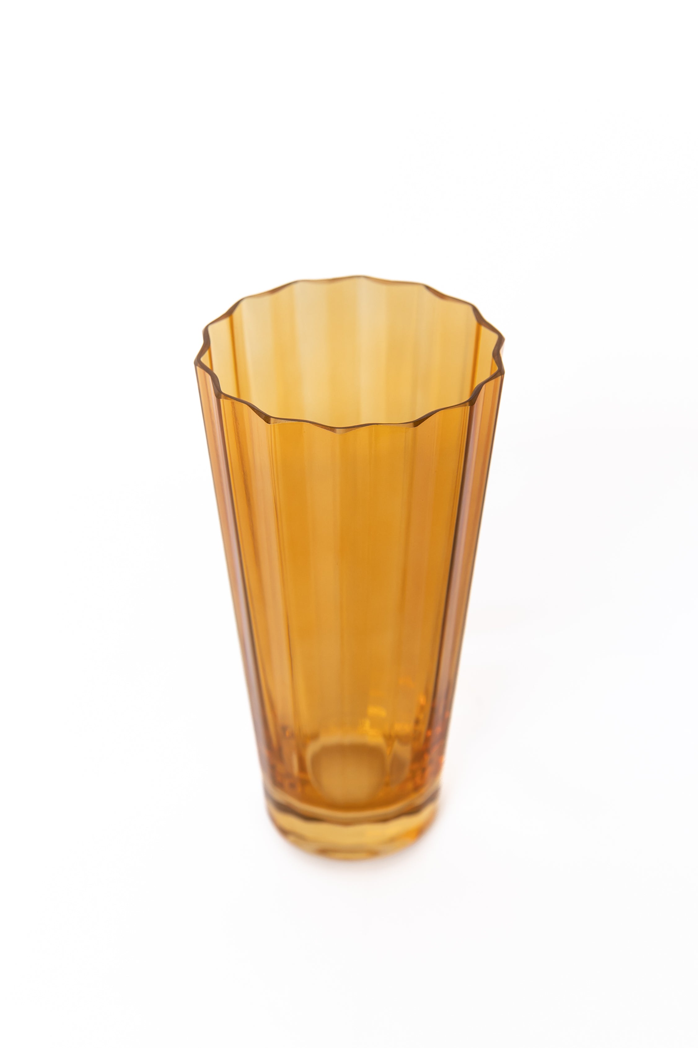 Estelle Colored Glass Estelle Colored Sunday High Balls - Set of 2 {Butterscotch} - view 8