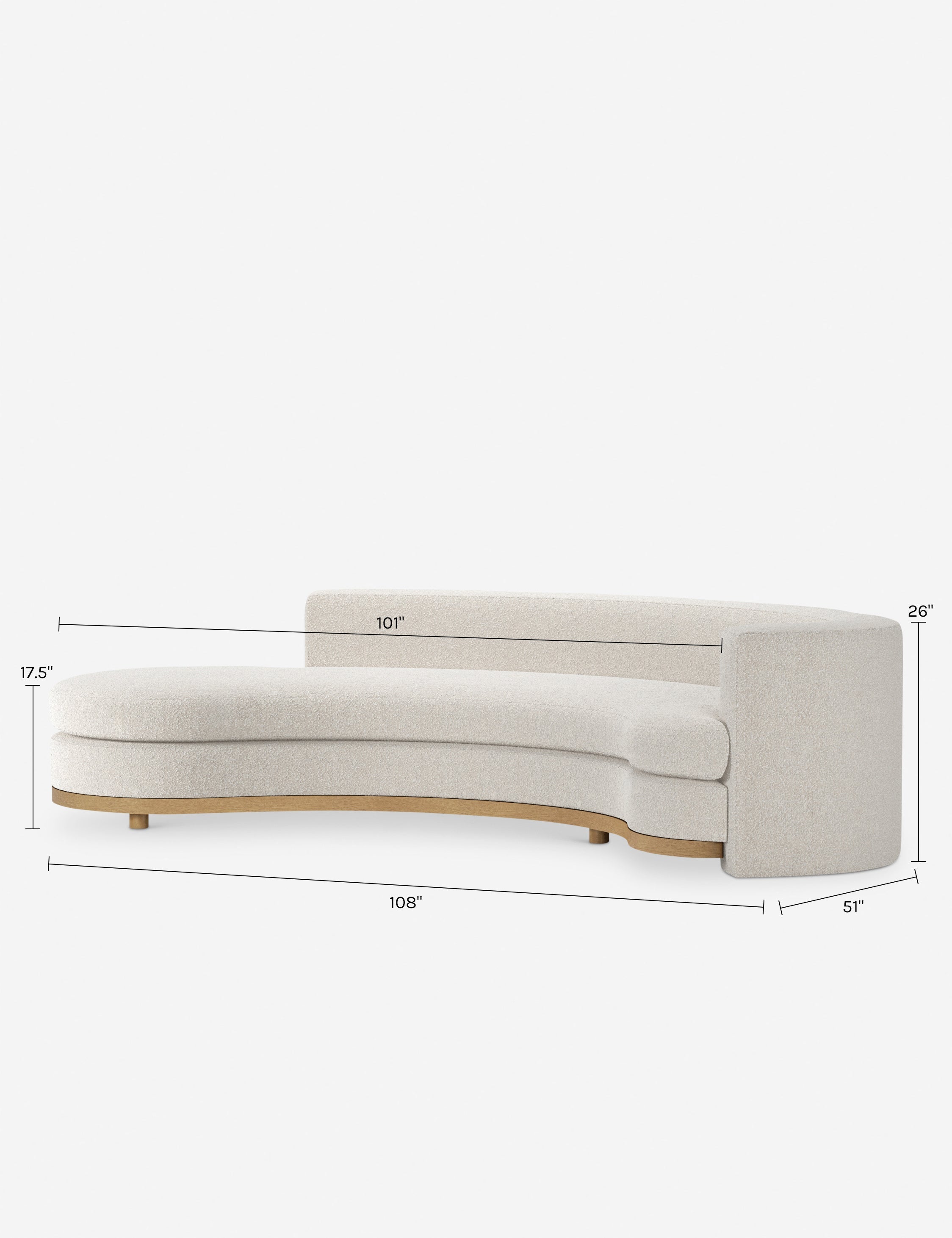 Lulu and Georgia Jensen Chaise by Button Atelier x Co.House Designs - view 36