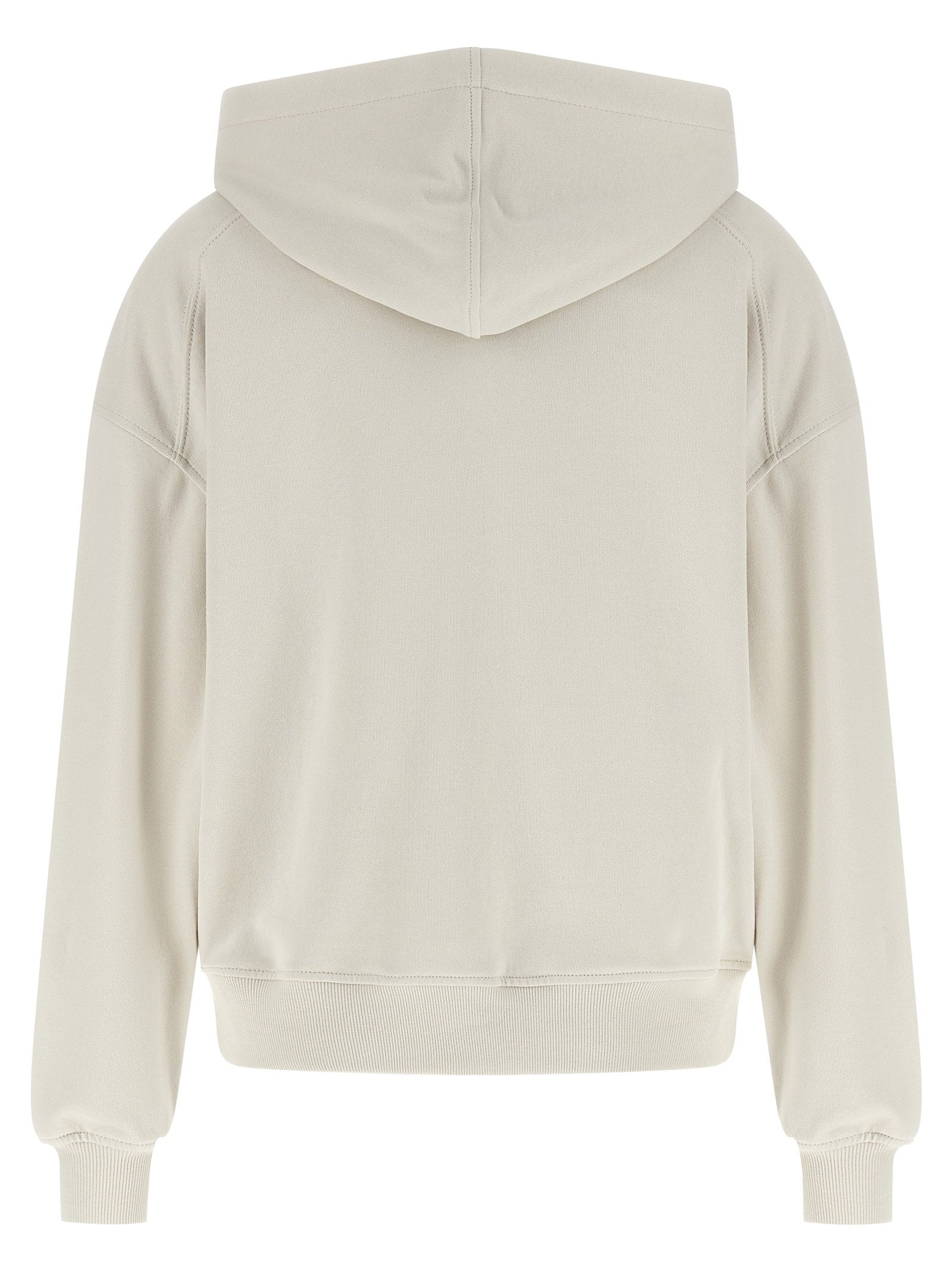 Brunello Cucinelli Shiny Zipper Pull Hoodie – 100% cotton - view 2
