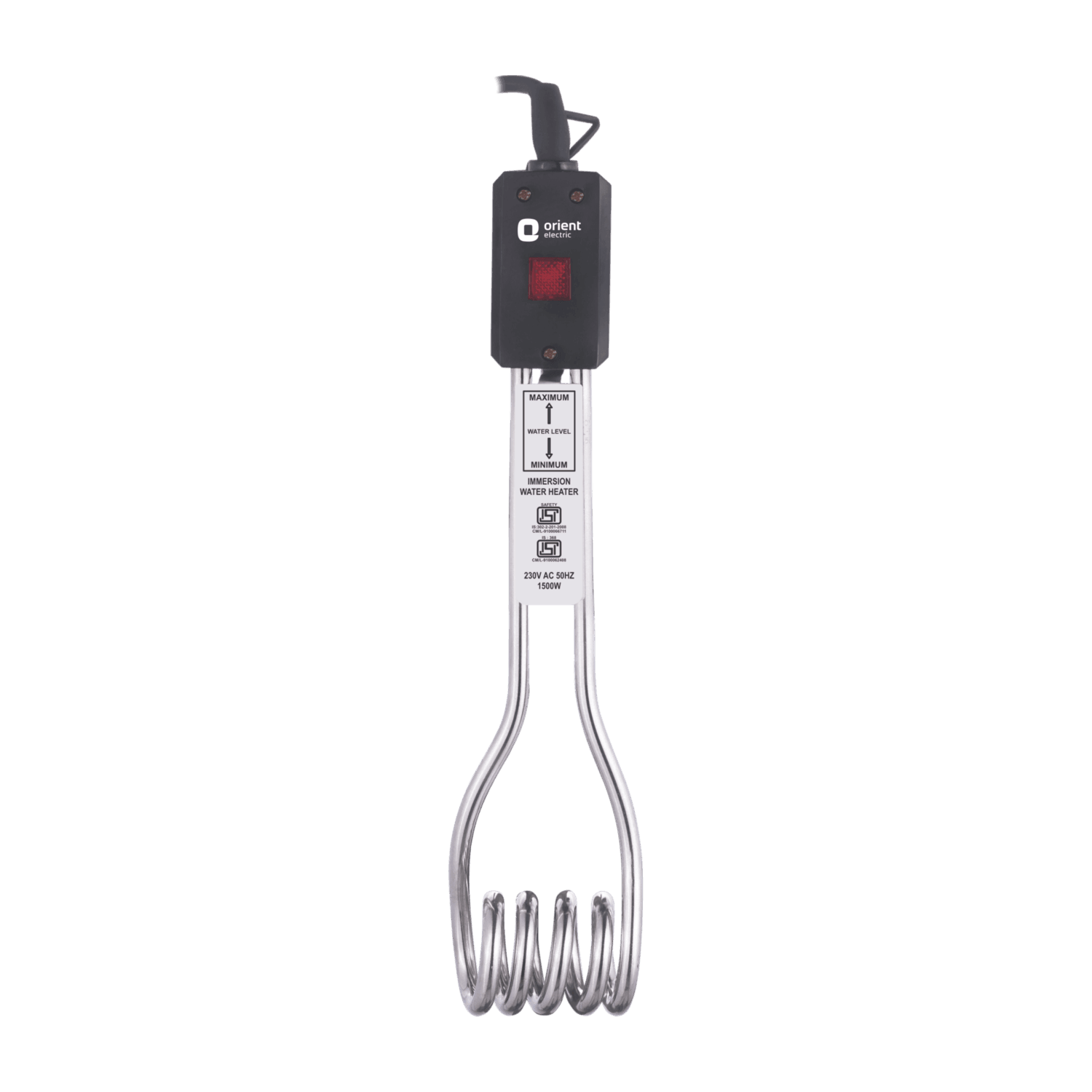 Orient Electric Hot Star 1500W Immersion Rod Water Heater
