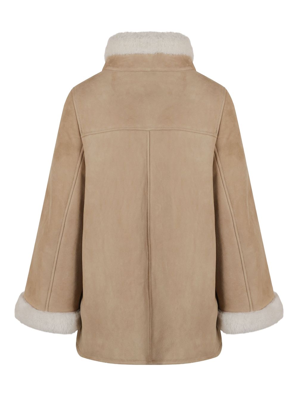 Fay Leather shealing cape - view 3