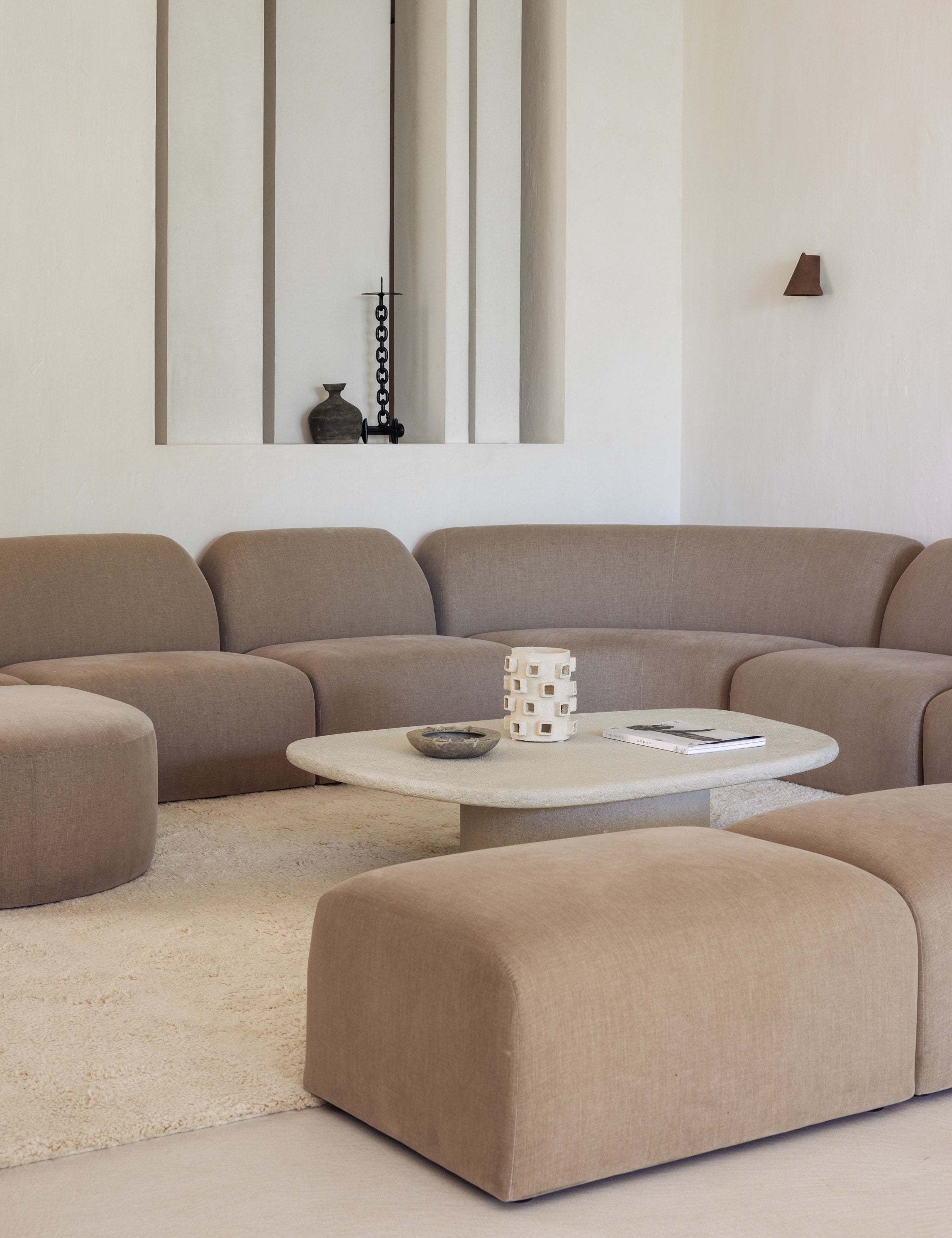 Lulu and Georgia Solomon Coffee Table – Ivory - view 5