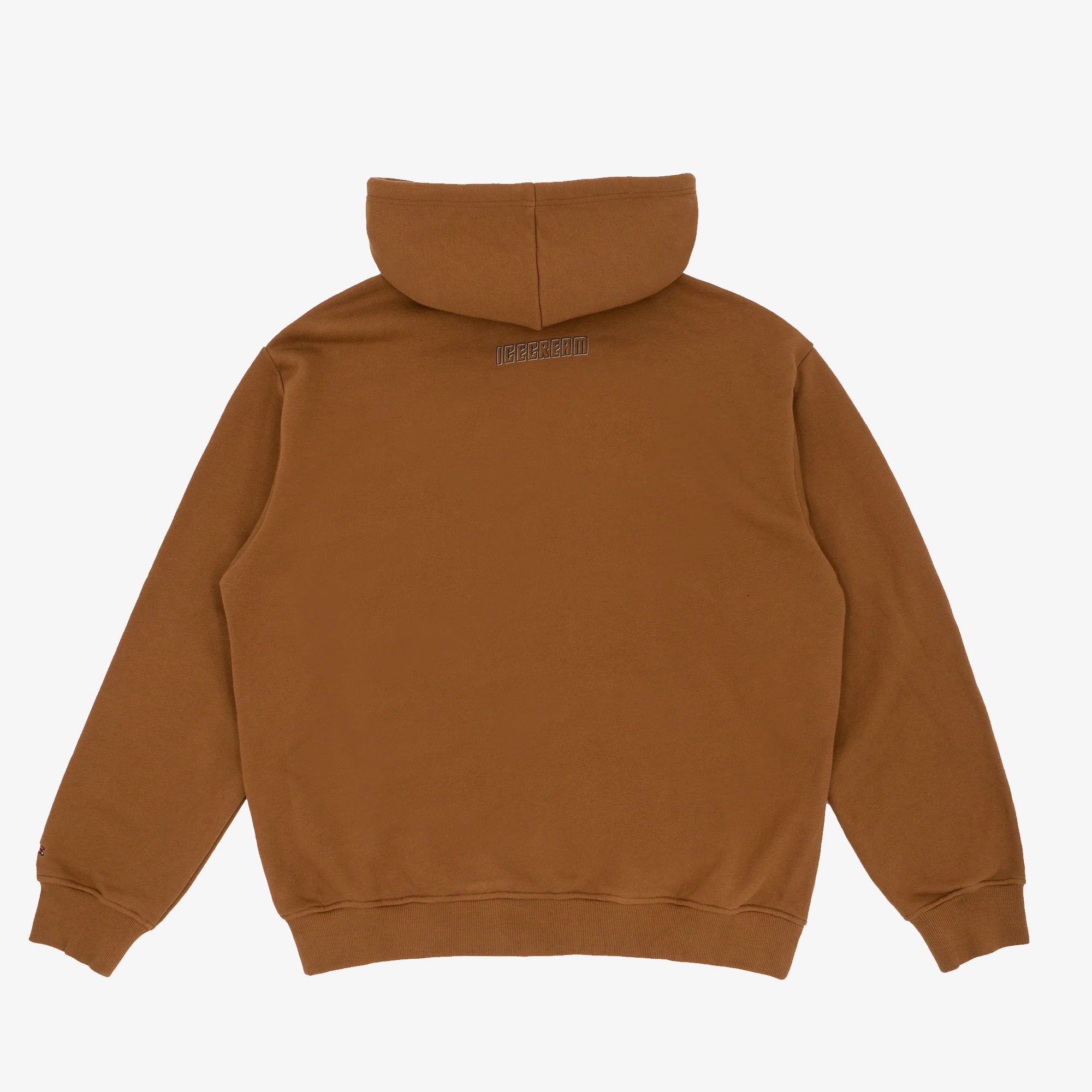 Icecream | RUNNING DOG HOODIE { BROWN