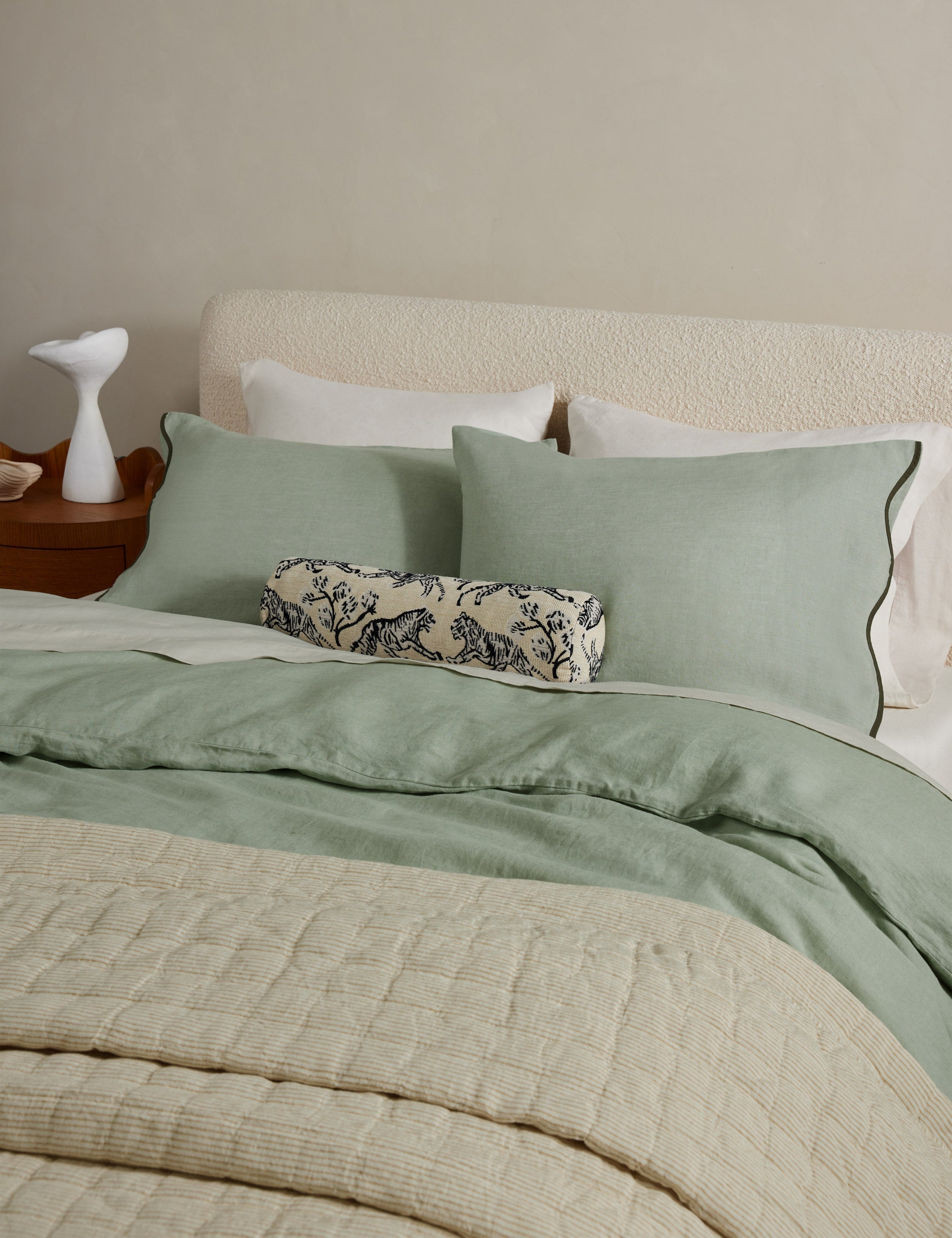 Lulu and Georgia Essie Hemp Duvet Cover by Sarah Sherman Samuel - view 5