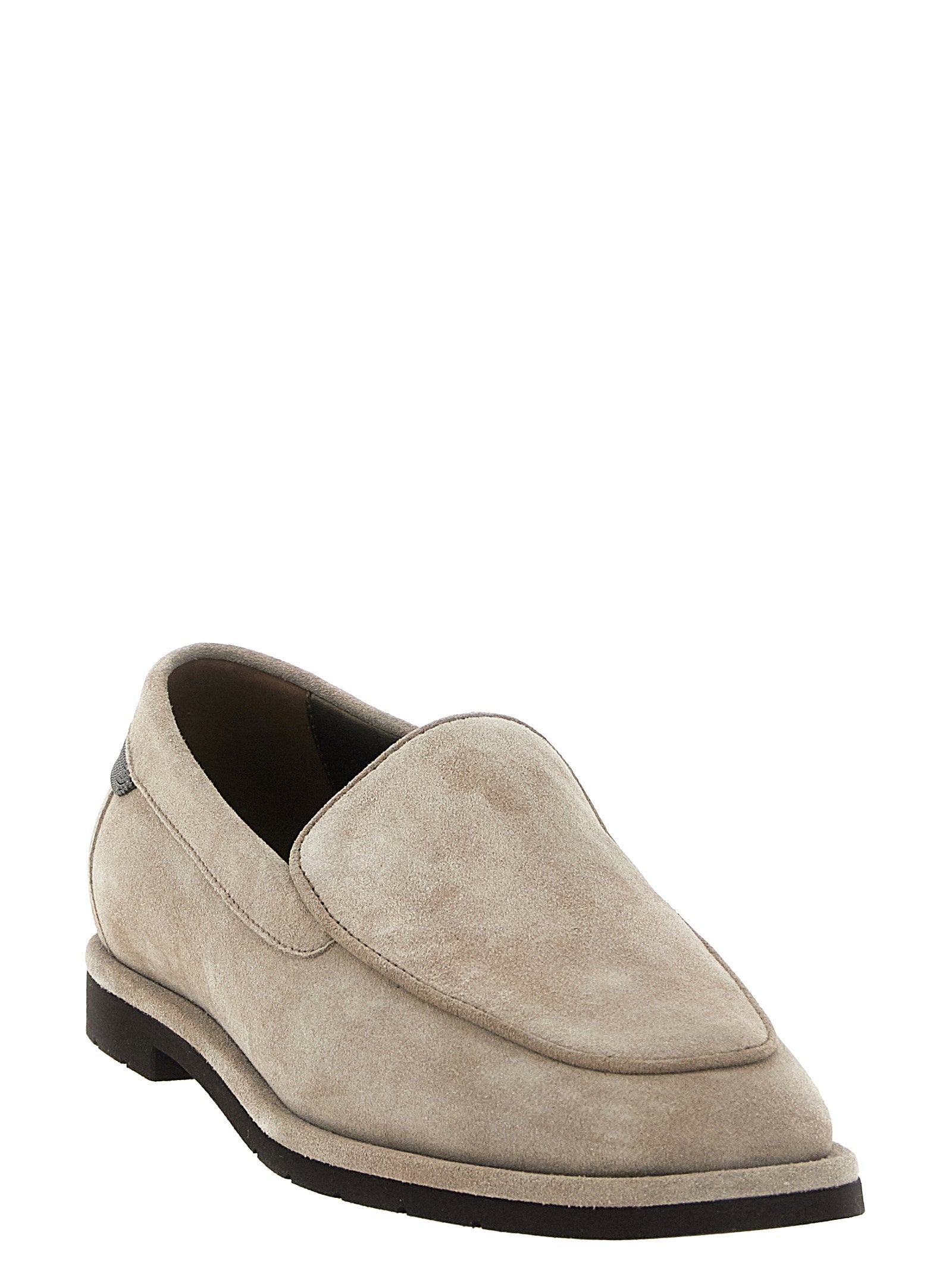 Brunello Cucinelli Monile Suede Loafers - view 2