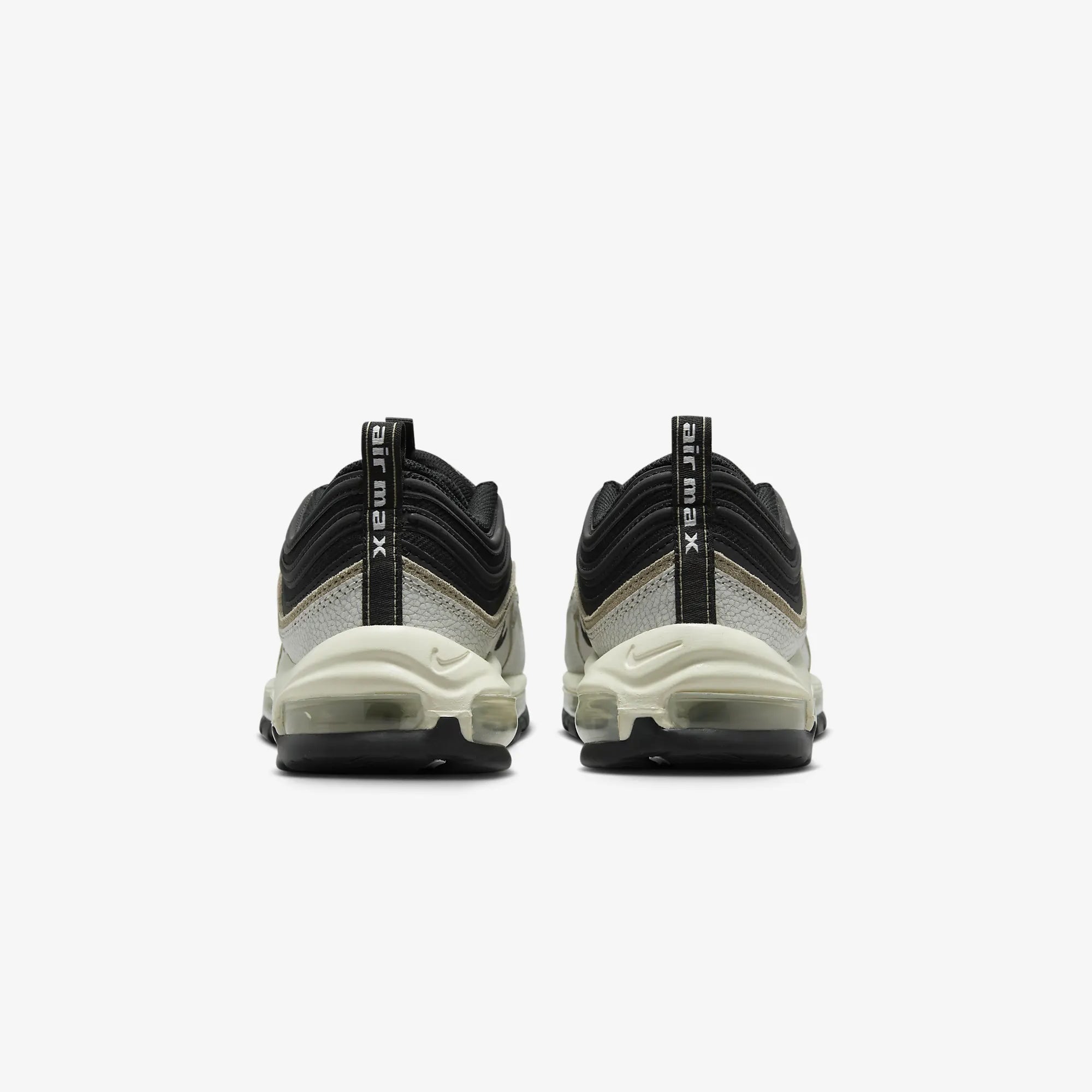 Nike | AIR MAX 97 SE { LIGHT BONE/BLACK-KHAKI-SAIL - view 2