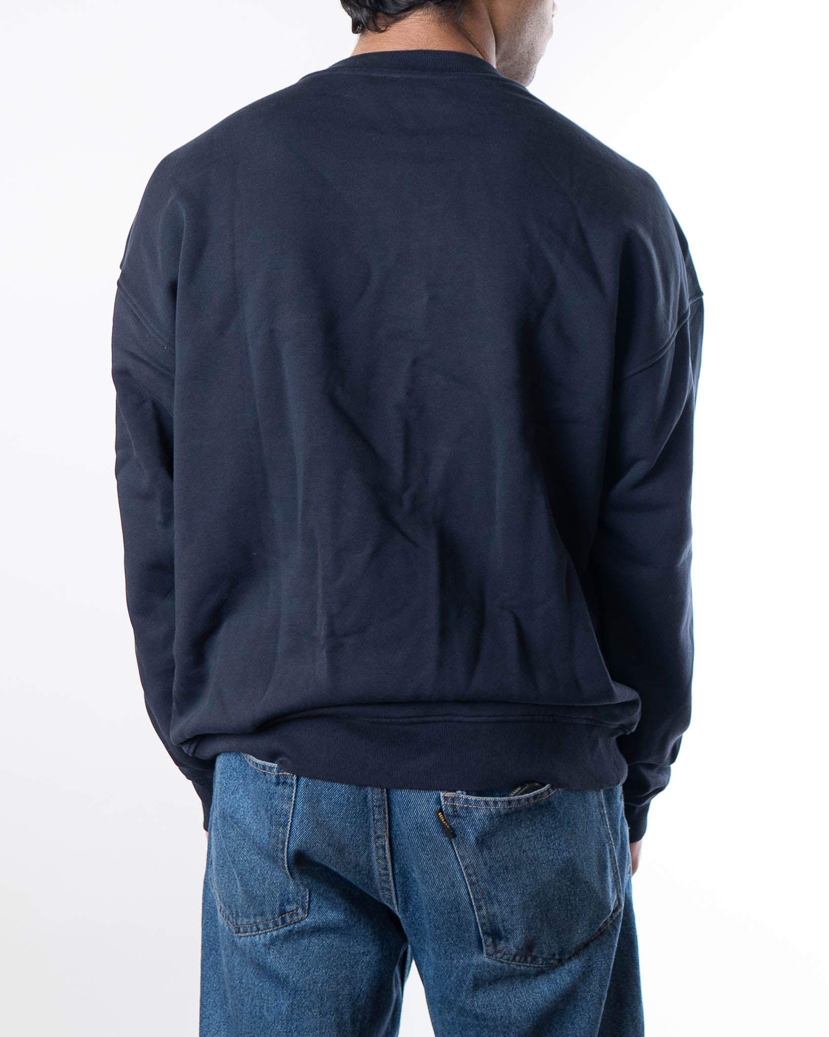Moschino Double Question Mark Sweatshirt -Navy - view 2