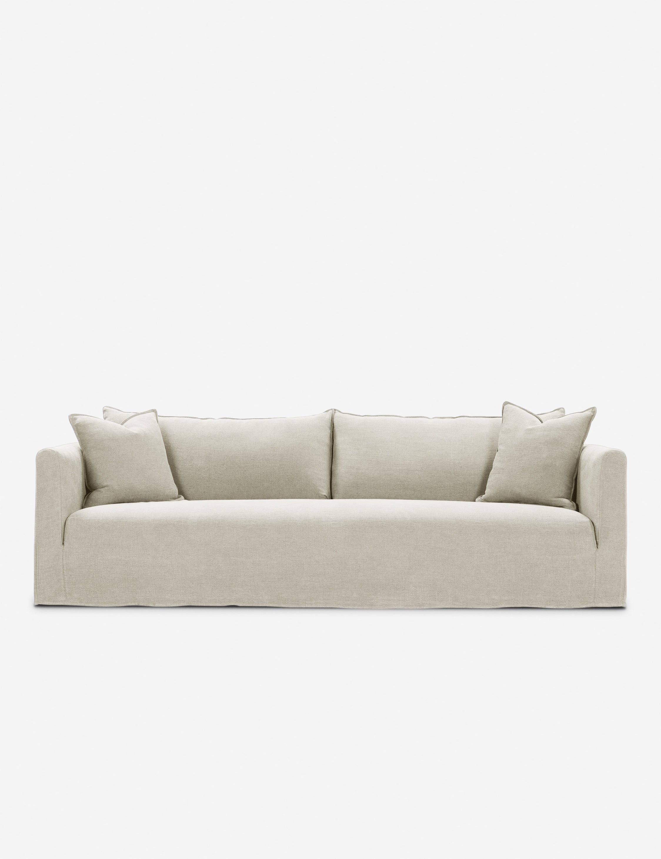Lulu and Georgia Seton Slipcover Sofa - view 2