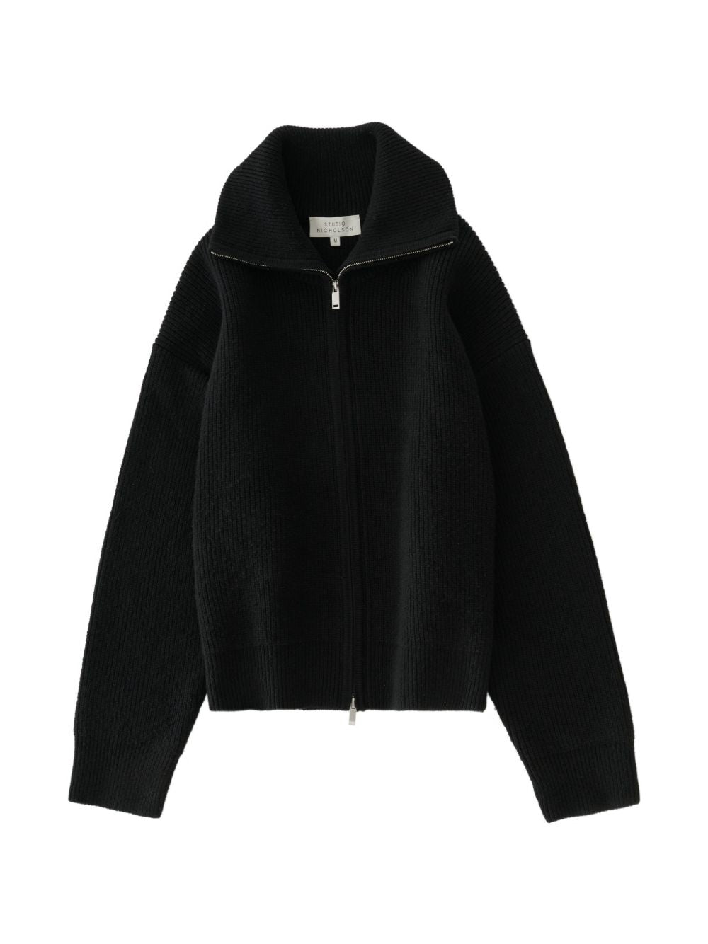 STUDIO NICHOLSON PRE Sweaters BLACK – RWS Merino Wool 100%