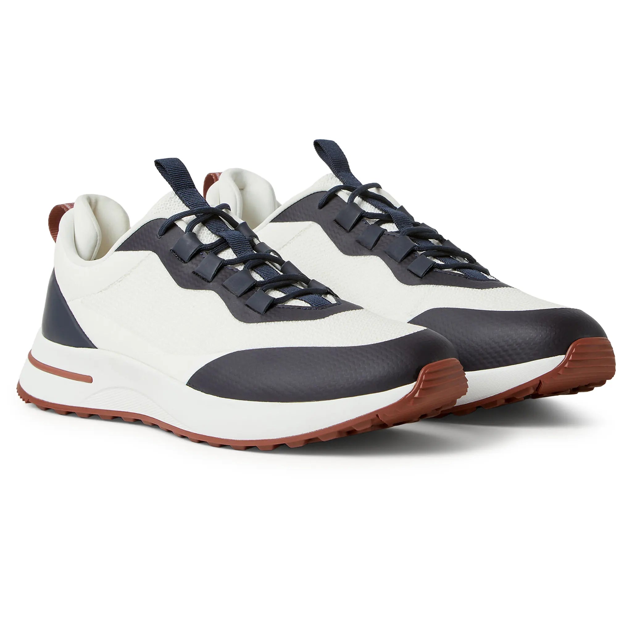 Loro Piana Week End Walk Frost White Sea Linen Mesh Sneaker - view 2