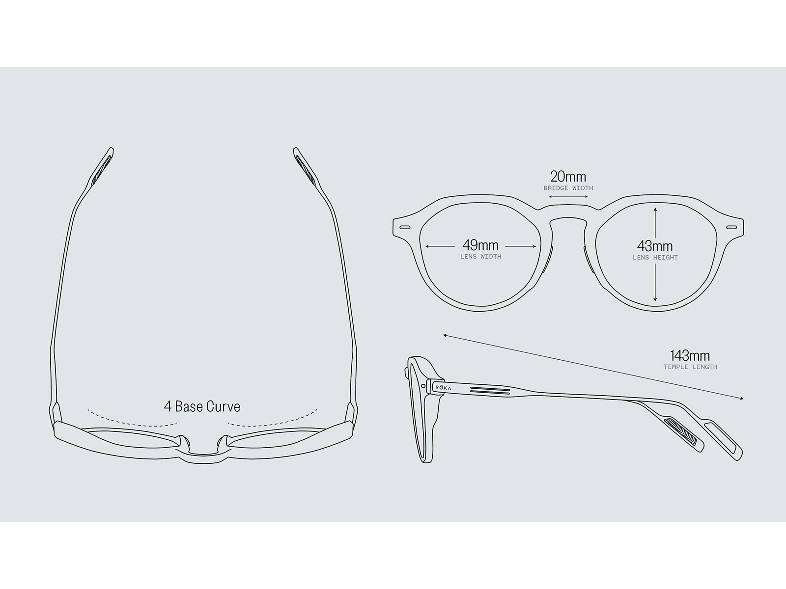 ROKA Outlet Collins Eyeglasses Outlet - view 27