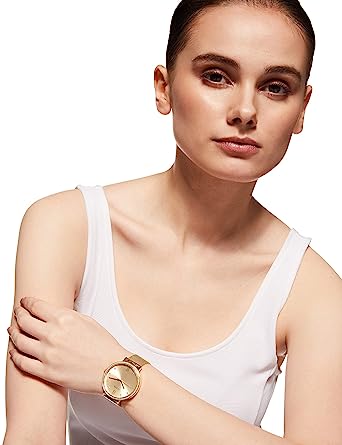 Guess Analog Gold Dial Women 38mm – Yellow Gold - view 2