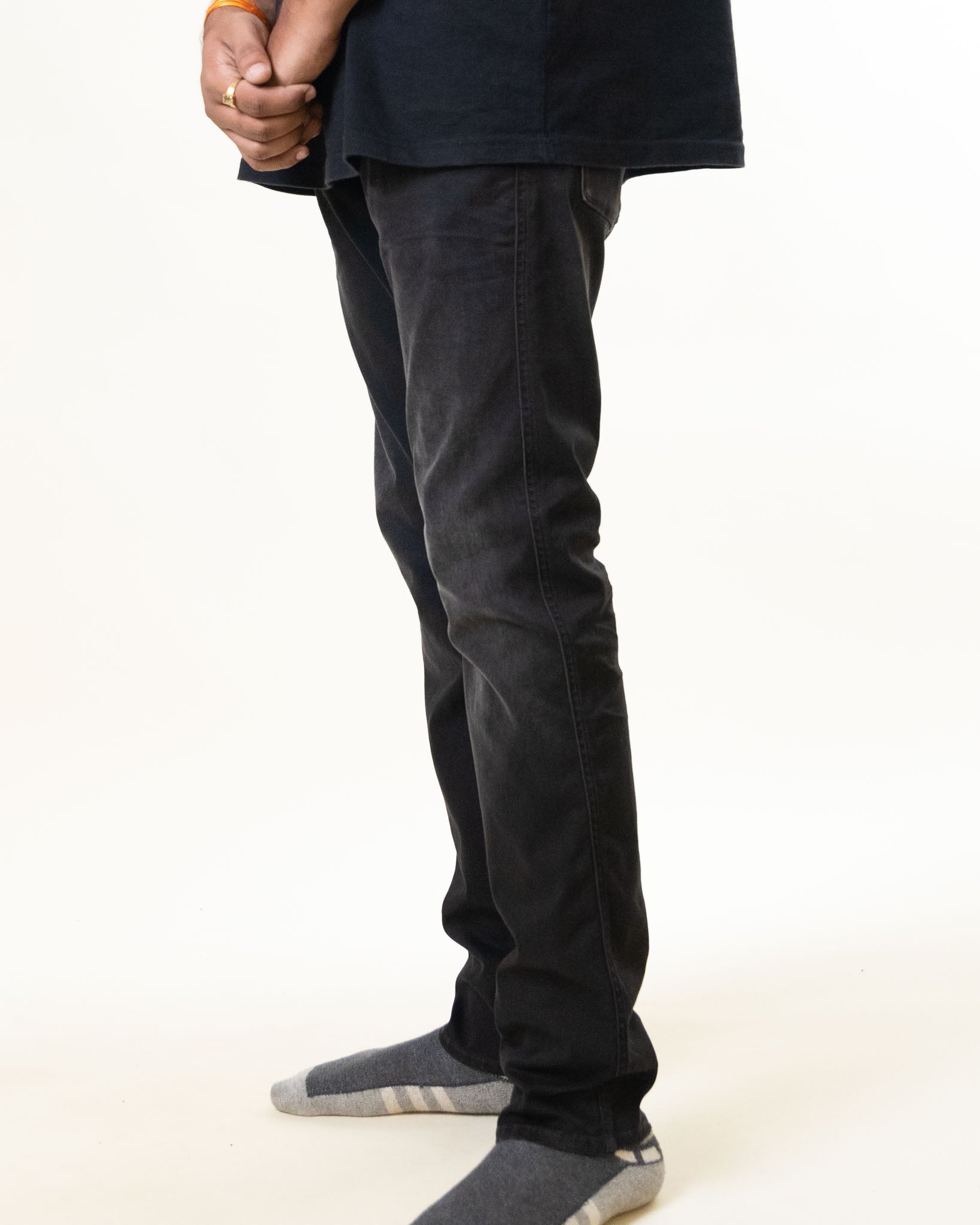 Acne Studios Charcoal Denim - view 4