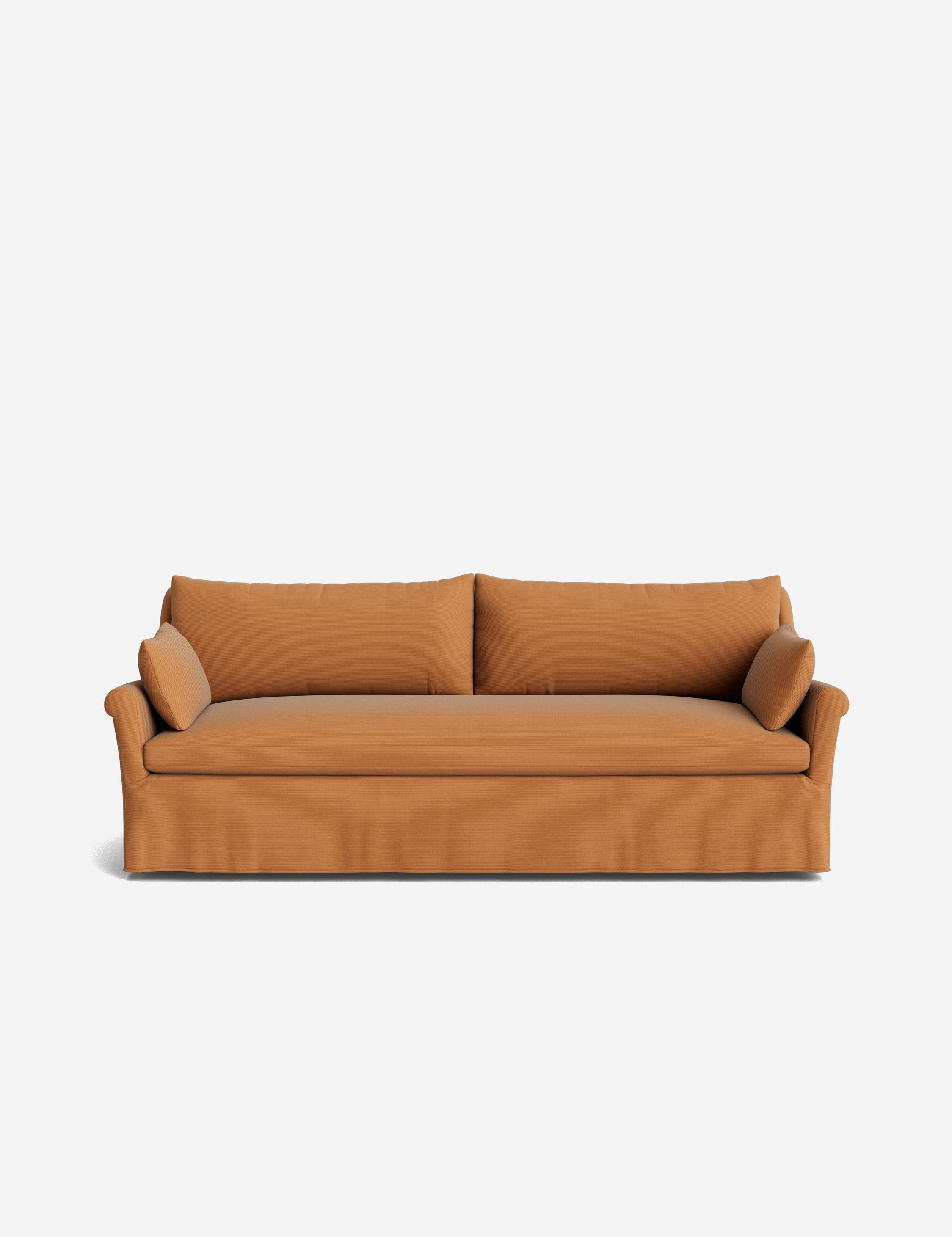 Lulu and Georgia Portola Rolled Arm Slipcover Sofa - view 86