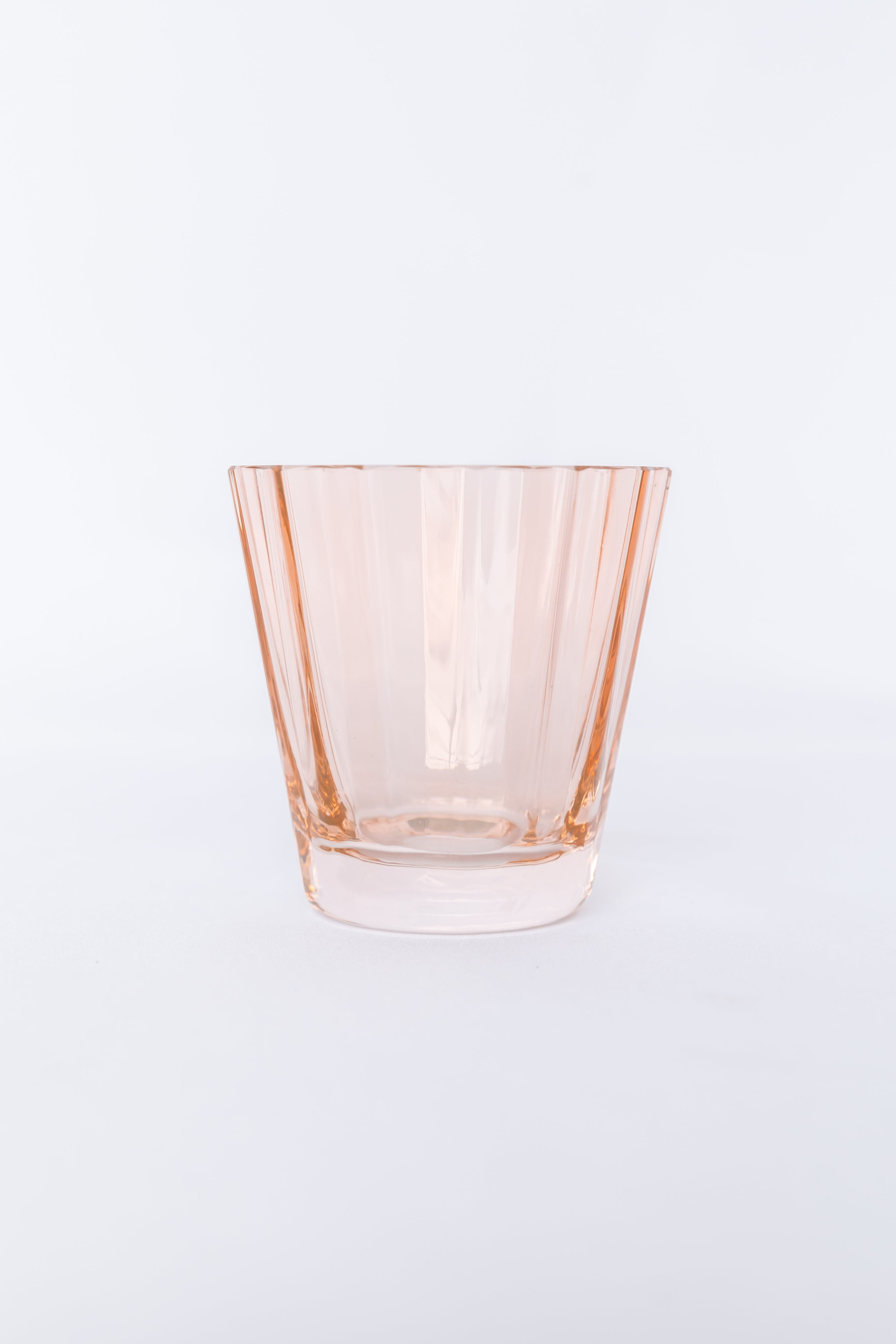 Estelle Colored Glass Estelle Colored Sunday Low Balls - Set of 6 {Blush Pink} - view 4