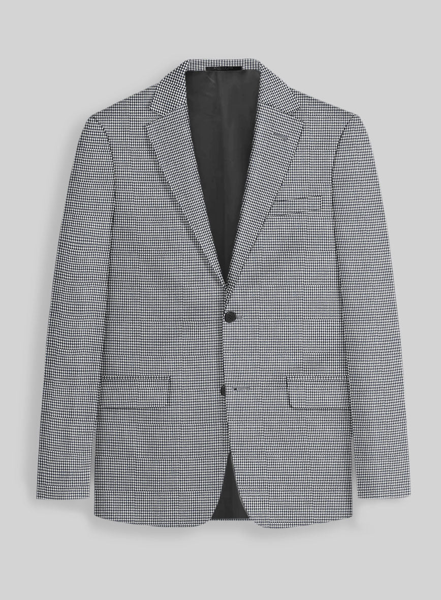 StudioSuits Italian Cotton Houndstooth Isla Jacket