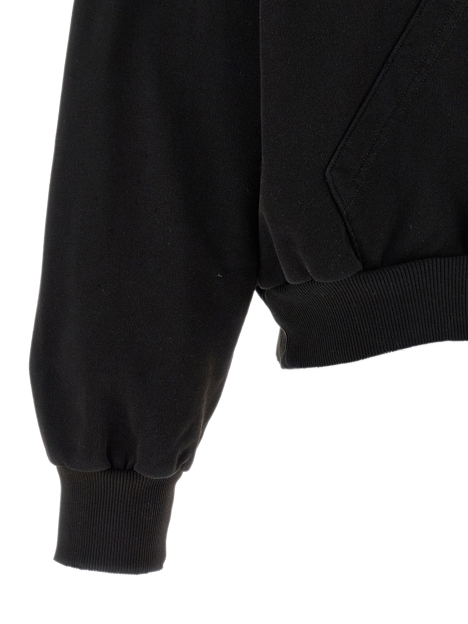 Mm6 Maison Margiela Trompe Loeil Hoodie – 100% cotton - view 4