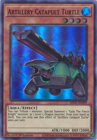 Yu-Gi-Oh! Artillery Catapult Turtle - MP21-EN099 - Super Rare - 1st Edition