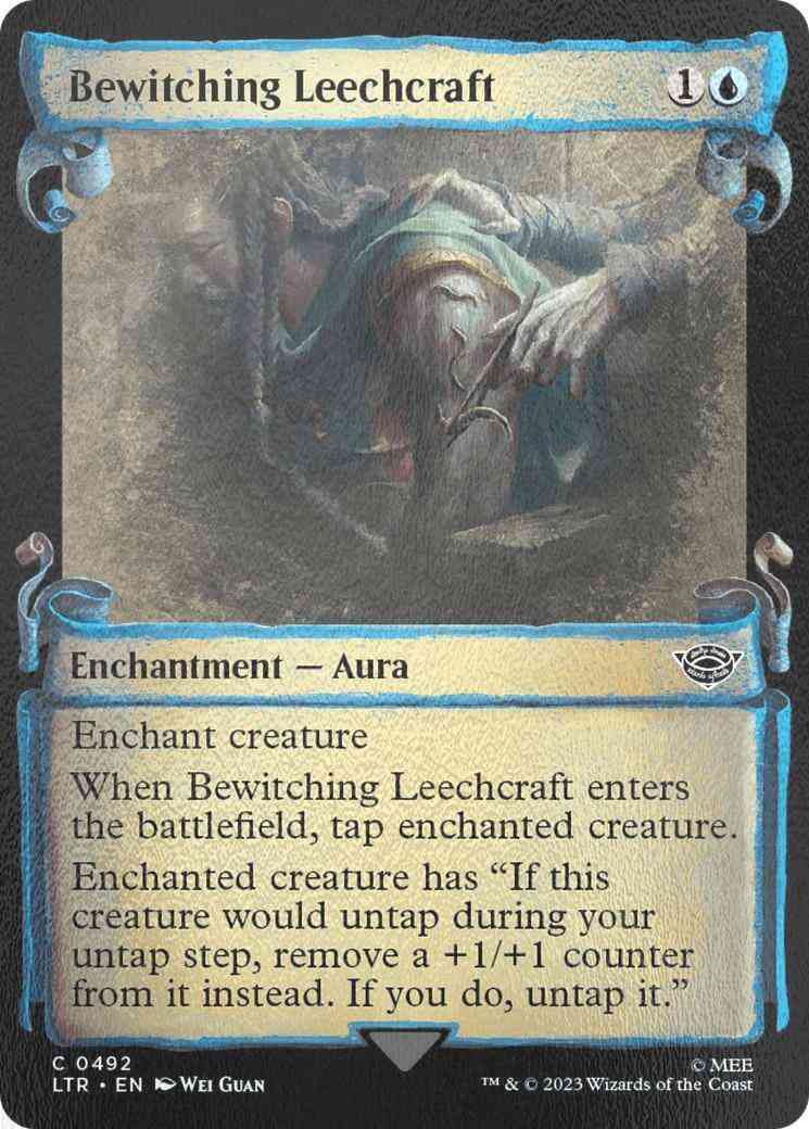Bewitching leechcraft 492 – Magic Bewitching Leechcraft [492] [Scrolls Showcase] [The Lord of the Rings: Tales of Middle-earth] [Silver Foil]