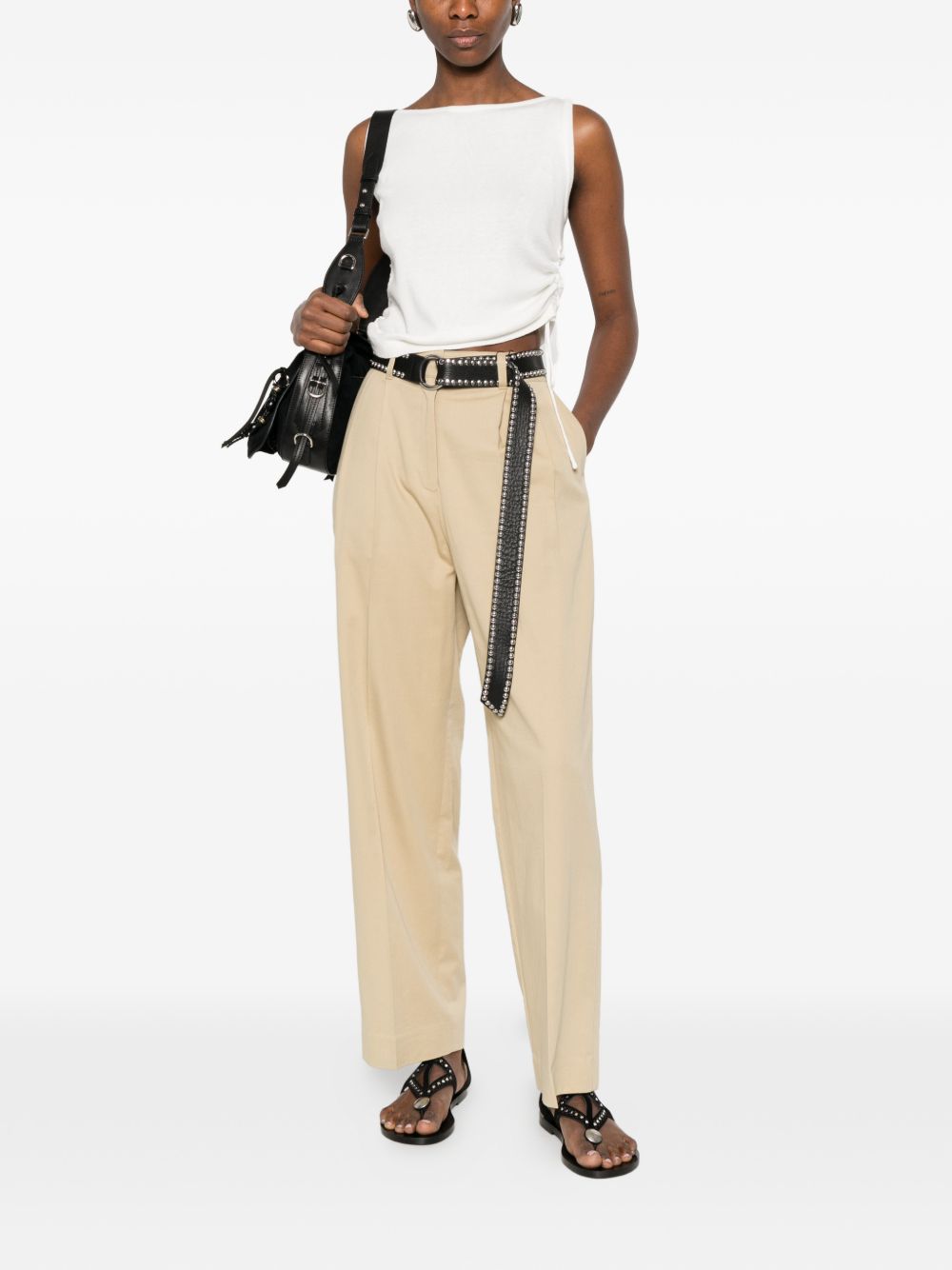 Dunst Cotton blend chino trousers - view 2