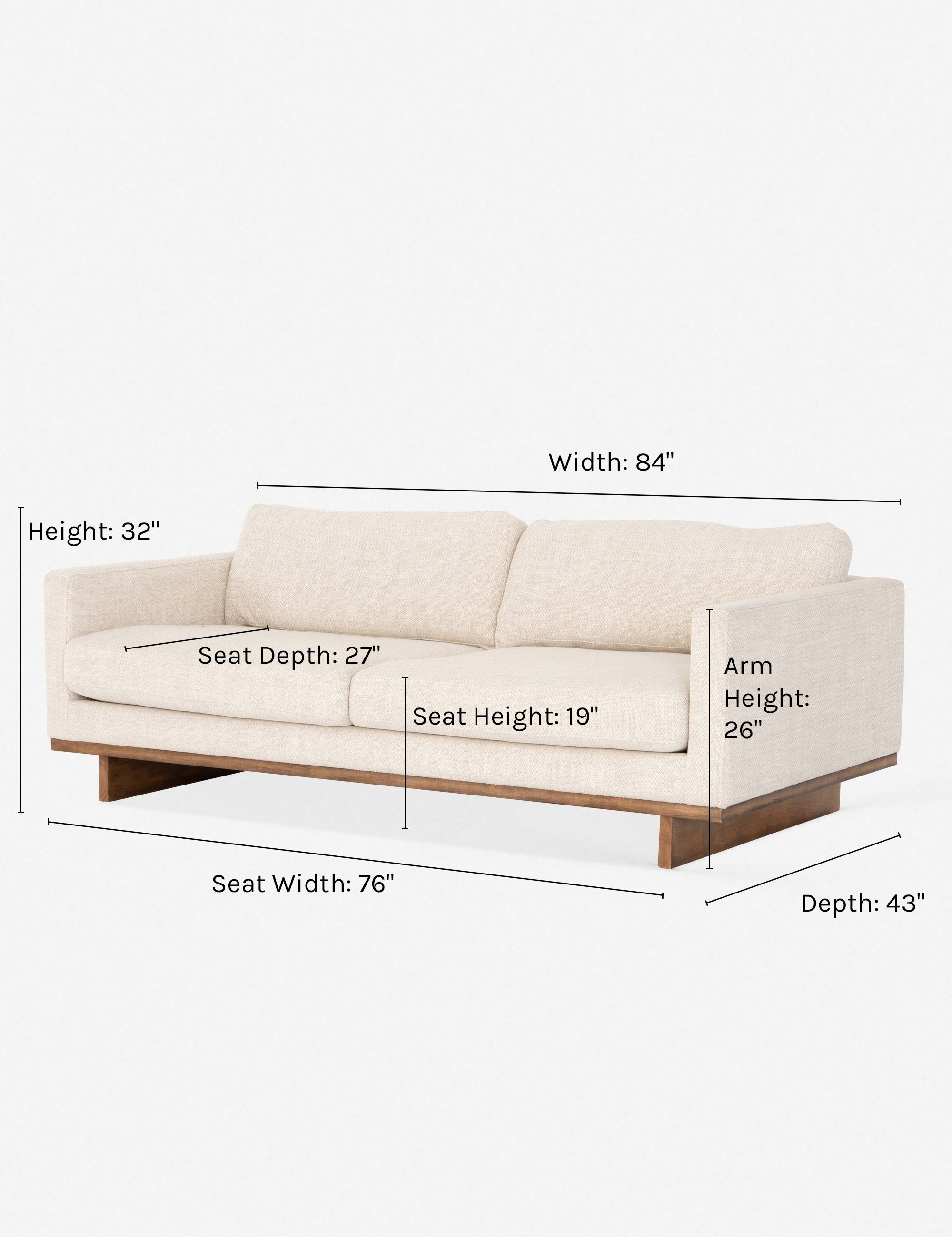 Lulu and Georgia Ansley Sofa - view 7
